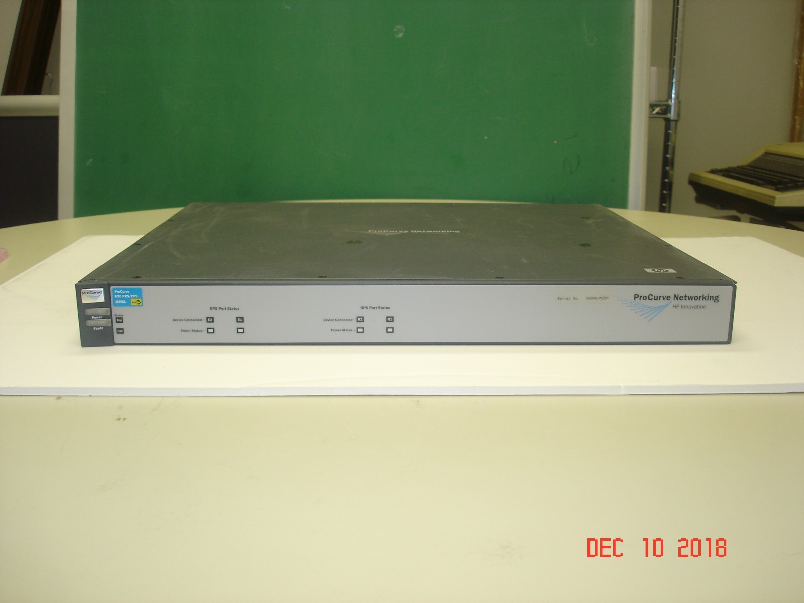 J8696A HP 620 RPS/EPS POE REDUNDANT EXTERNAL POWER SUPPLY REFURBISHED