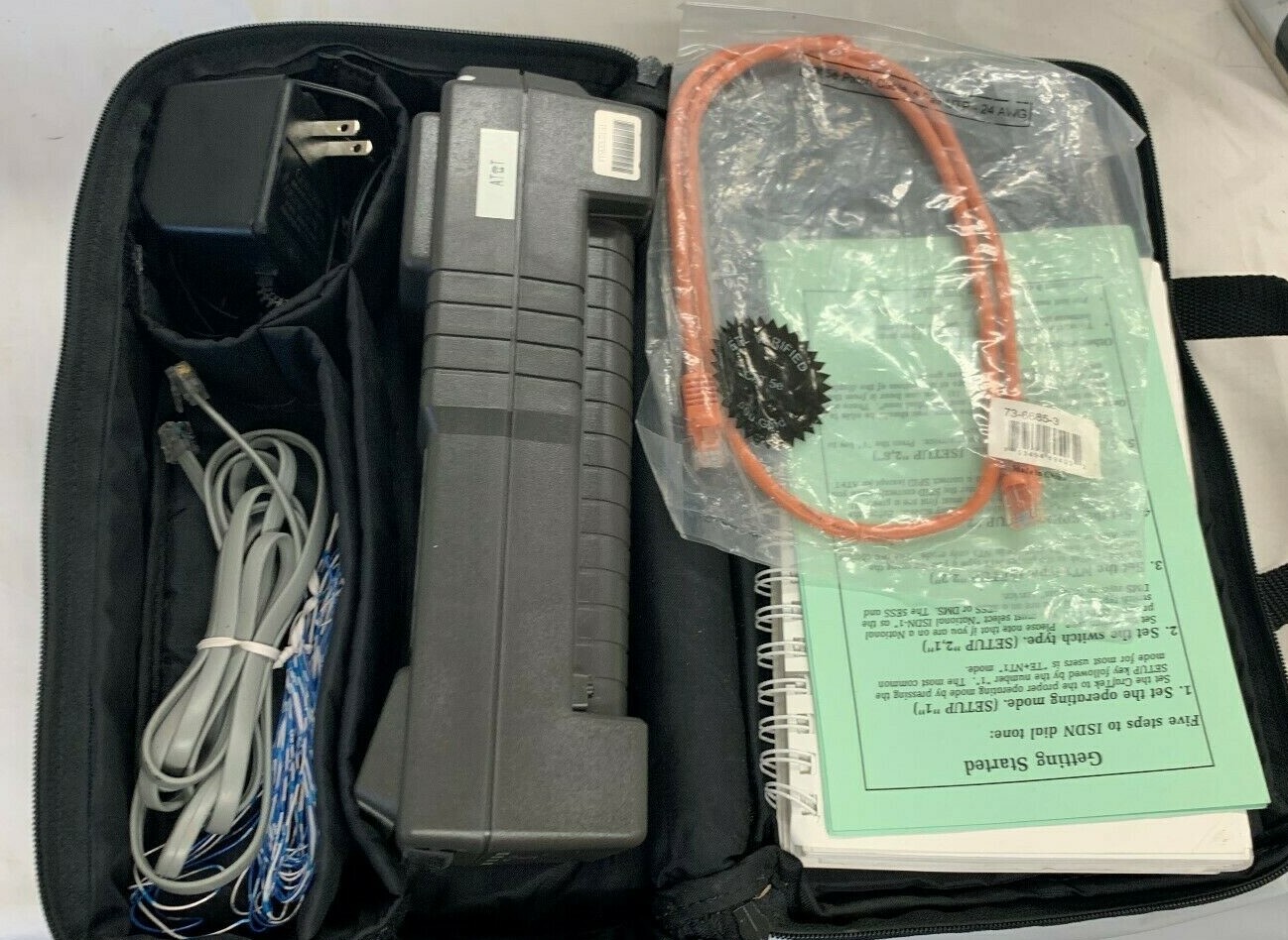 Tektronix CT100 CrafTEK Subscriber Loop Test Set w/case nice