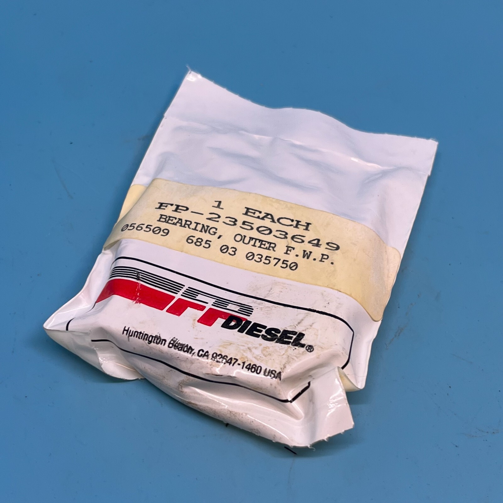 FP Diesel Detroit Diesel Outer Fresh Water Pump Bearing 23503649 903304 908270