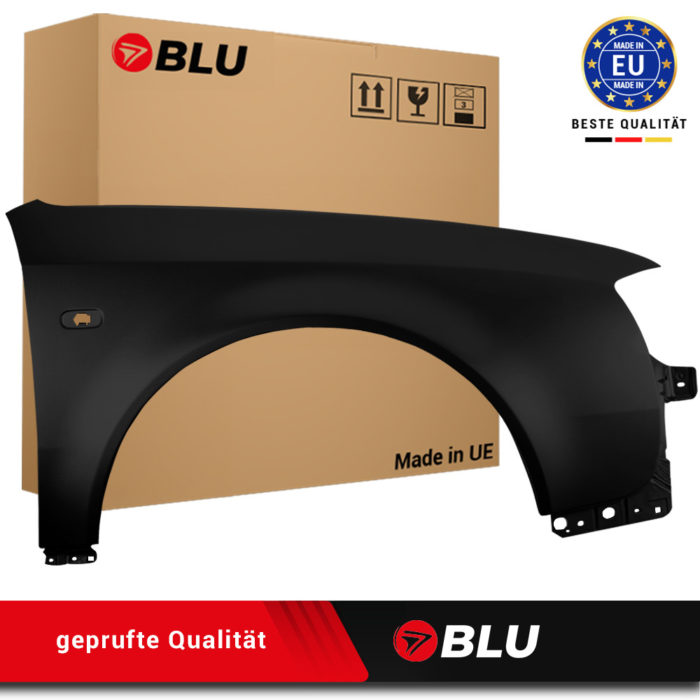 Fender For Audi A6 C5 LY9B Right Black 1997-2001 Front Painted New