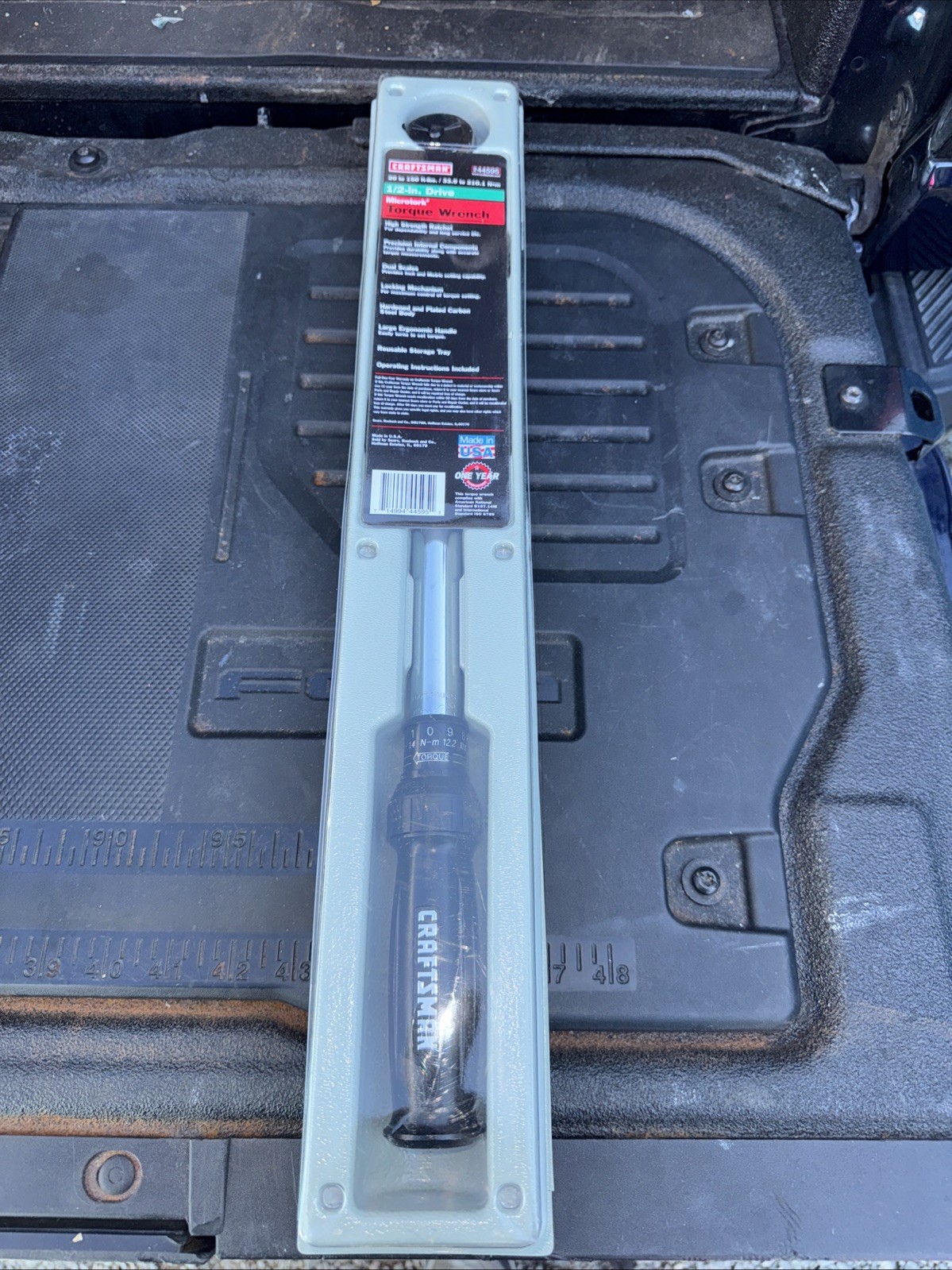 Sexy Sears Craftsman USA Nos 1/2” Drive Microtork Torque Wrench 44595 Ratchet