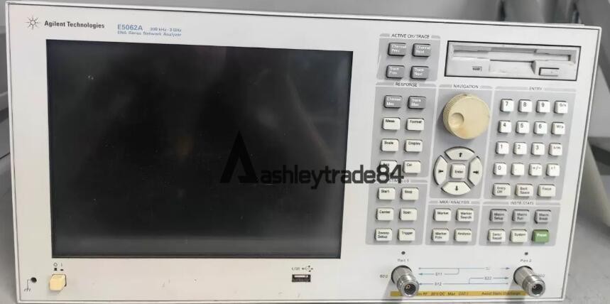 1PCS USED Agilent E5062A 300kHz-3GHz Vector network Analyzer