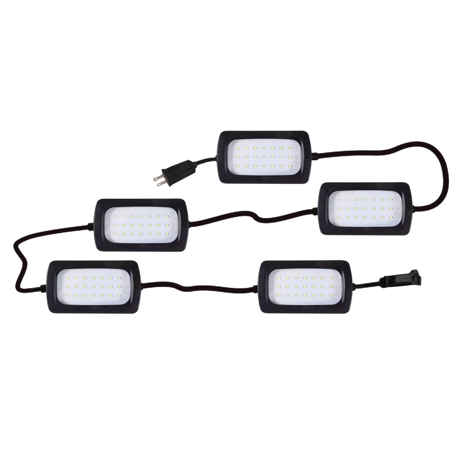 50FT Led Work Light 85W 8000LM Waterproof Construction String Lights Linkable...