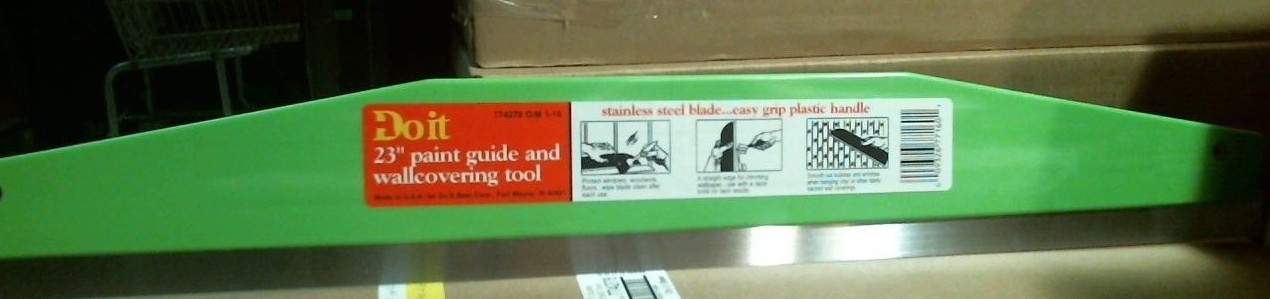 Do It Best 774278 23" Paint Guide And Wallcovering Tool FREE SHIPPING