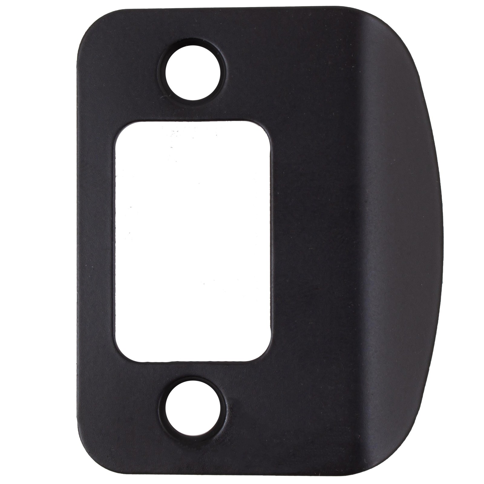 Full Lip Round Corner Deadbolt Strike Plate, 2-1/4 Inches, 1-5/8" Center-to-Cent