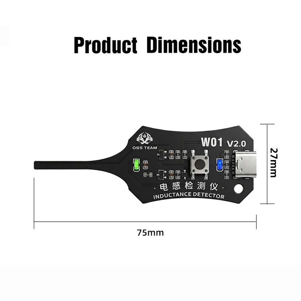Universal Inductance Tester W01 Inductor Detectors With Compactly Construction ✅