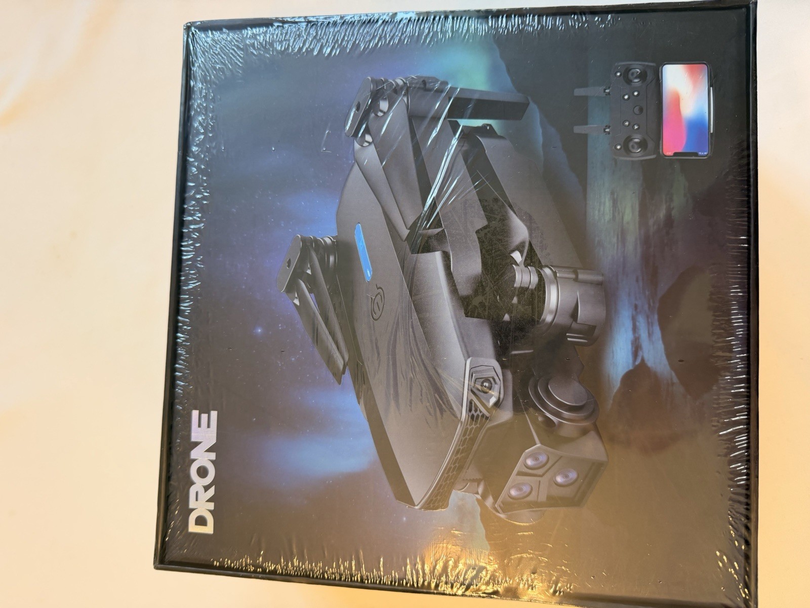 NIB Drone Dual Lens HD Camera Optical Flow Headless 360° Roll