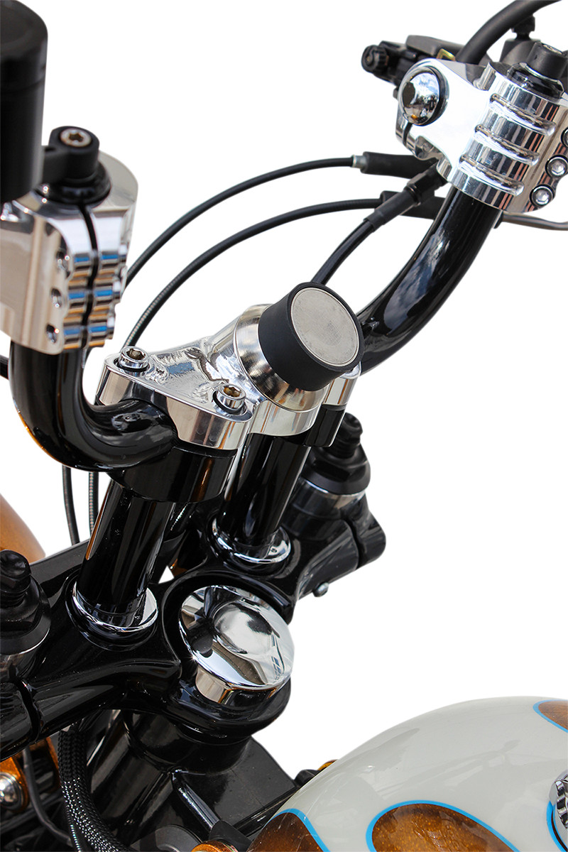 KLOCK WERKS iOmounts Device Mount Handlebar Clamp Chrome KWD-02-0384 FXSTB