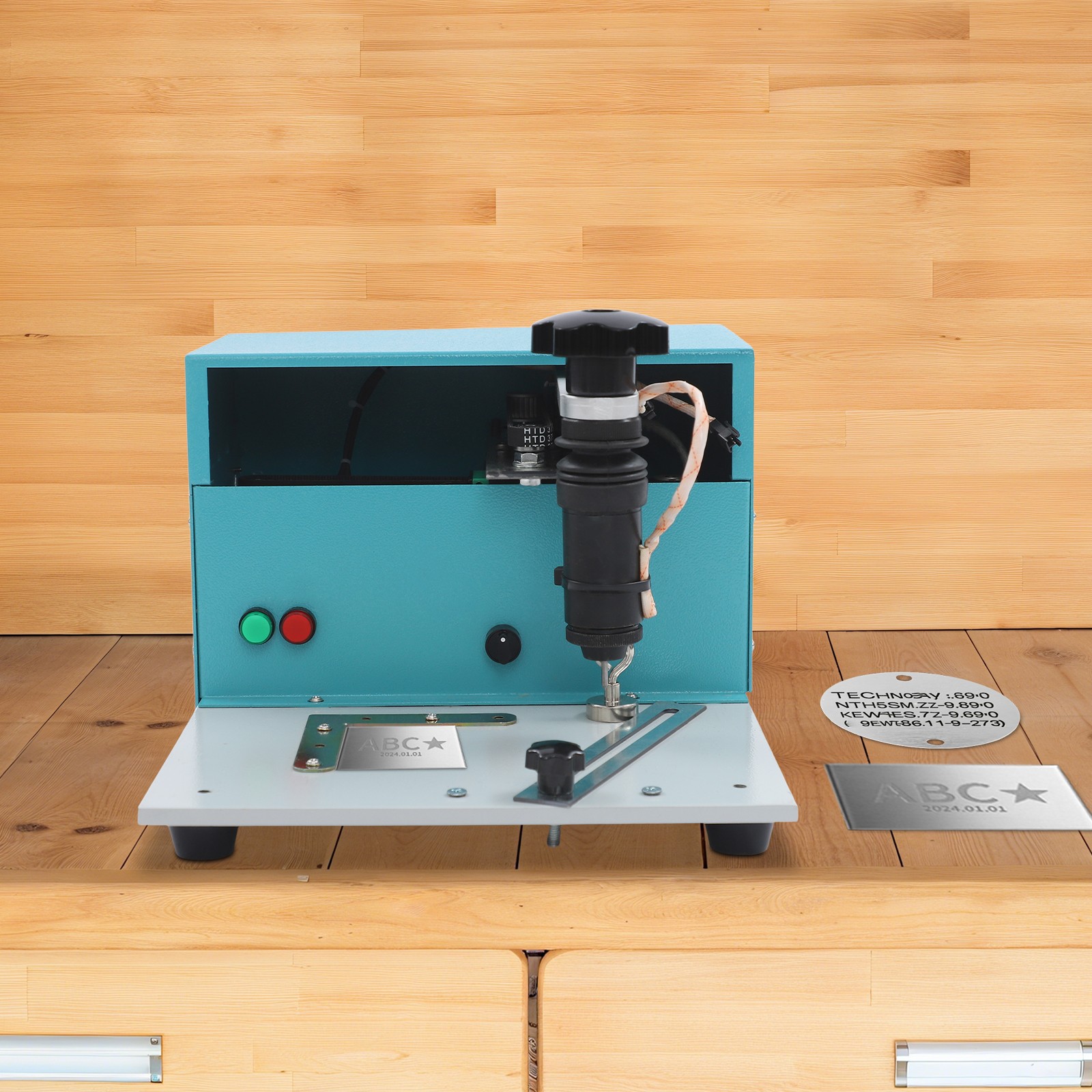 Electric Dot Peen Part Marking/serial Number Tag Marking Engraving Machine