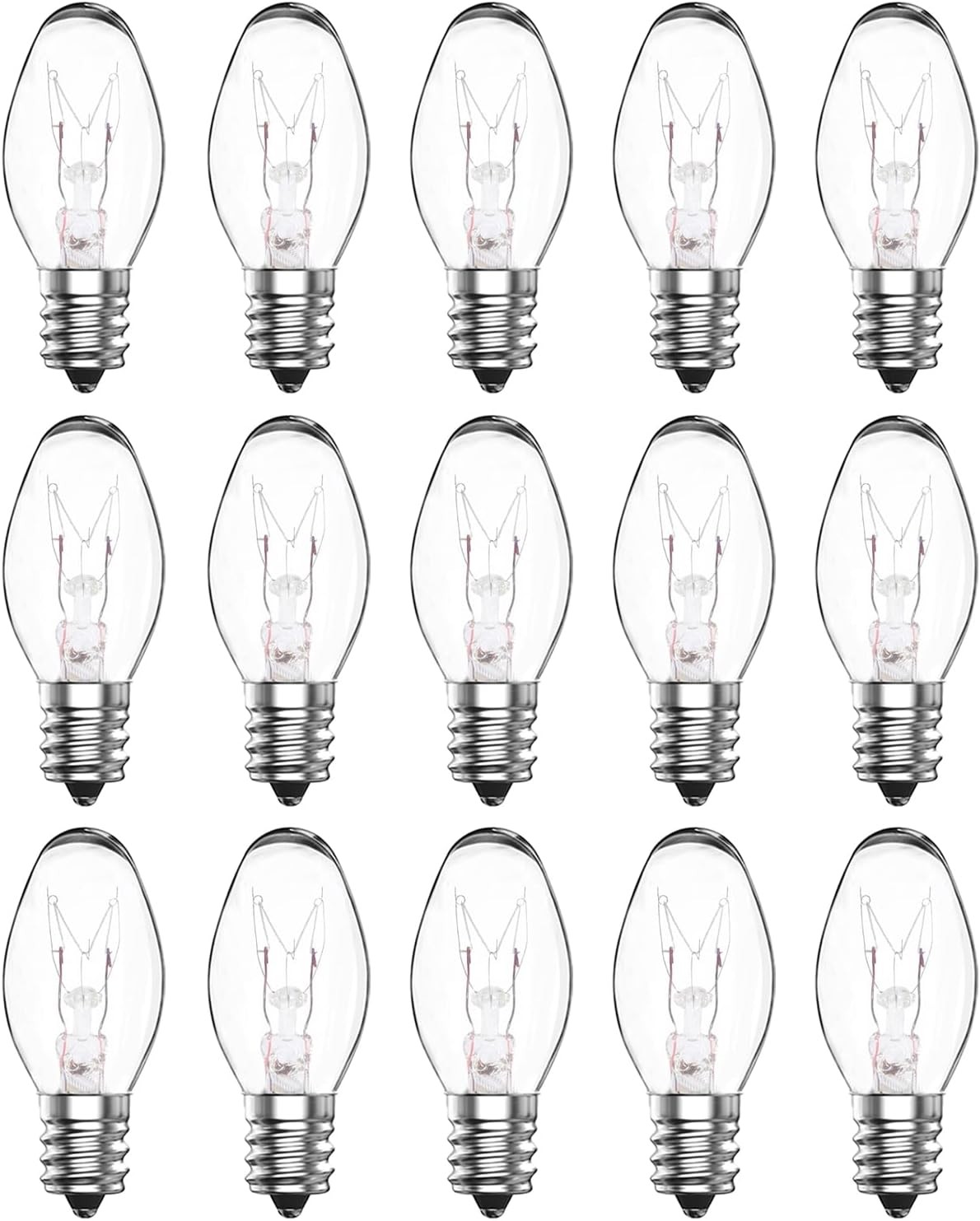 Wax Warmer Bulbs - 15W C7 Replacement for Scentsy Melt Warmer,...