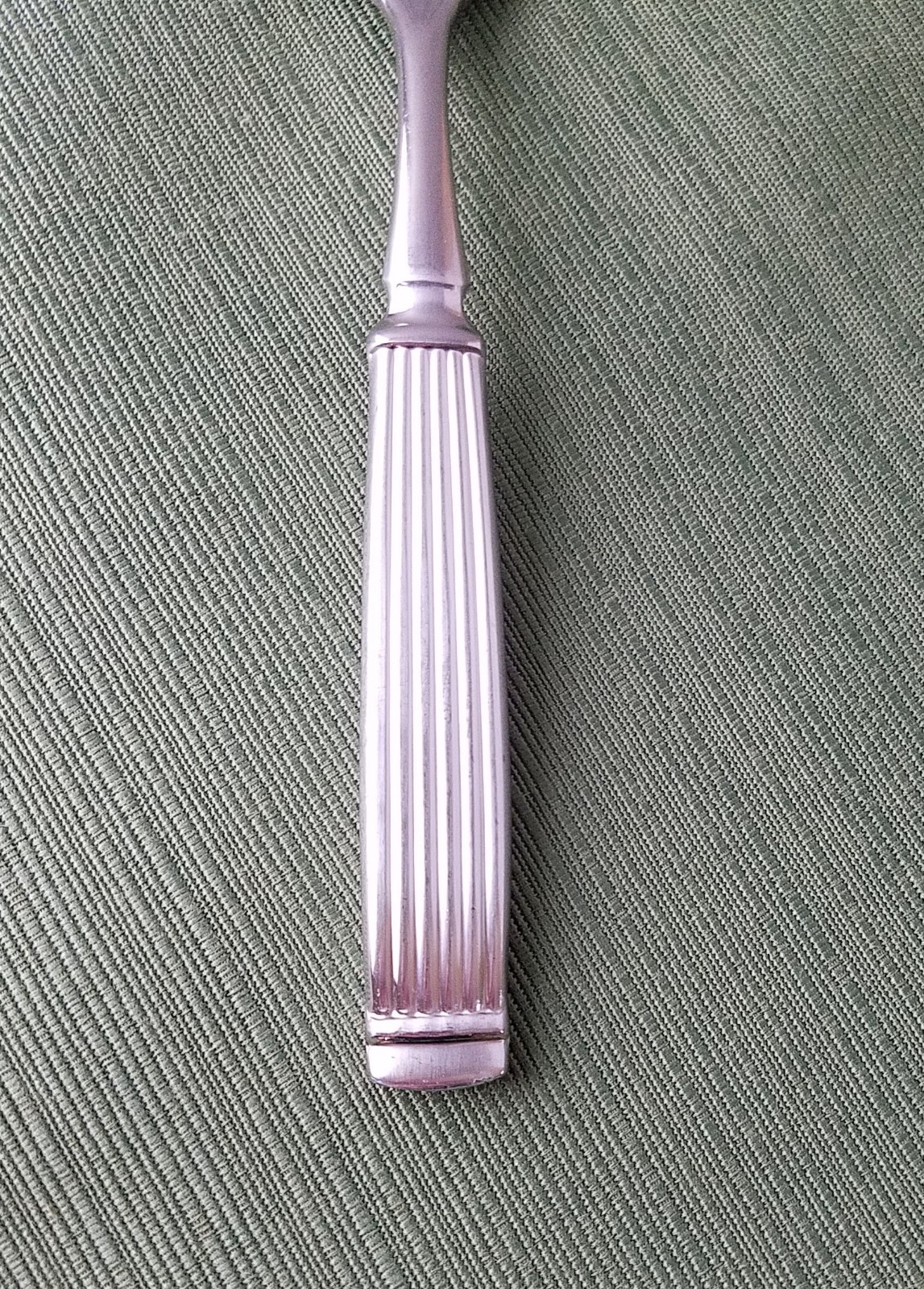 Dansk Colbert Solid Serving Fork Stainless Ridges 8-3/4"