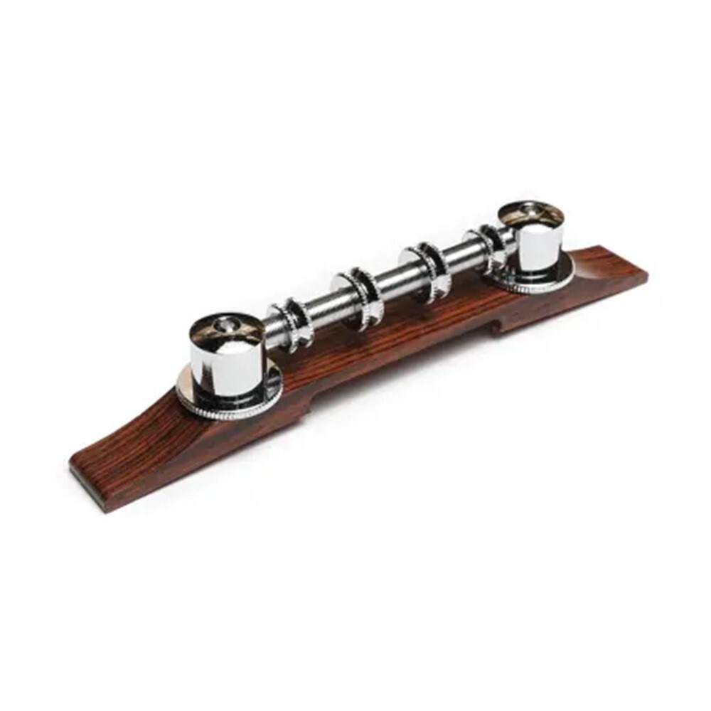 NEW - Genuine Gretsch Space Control Bridge For 4-String Bass - ROSEWOOD/CHROME