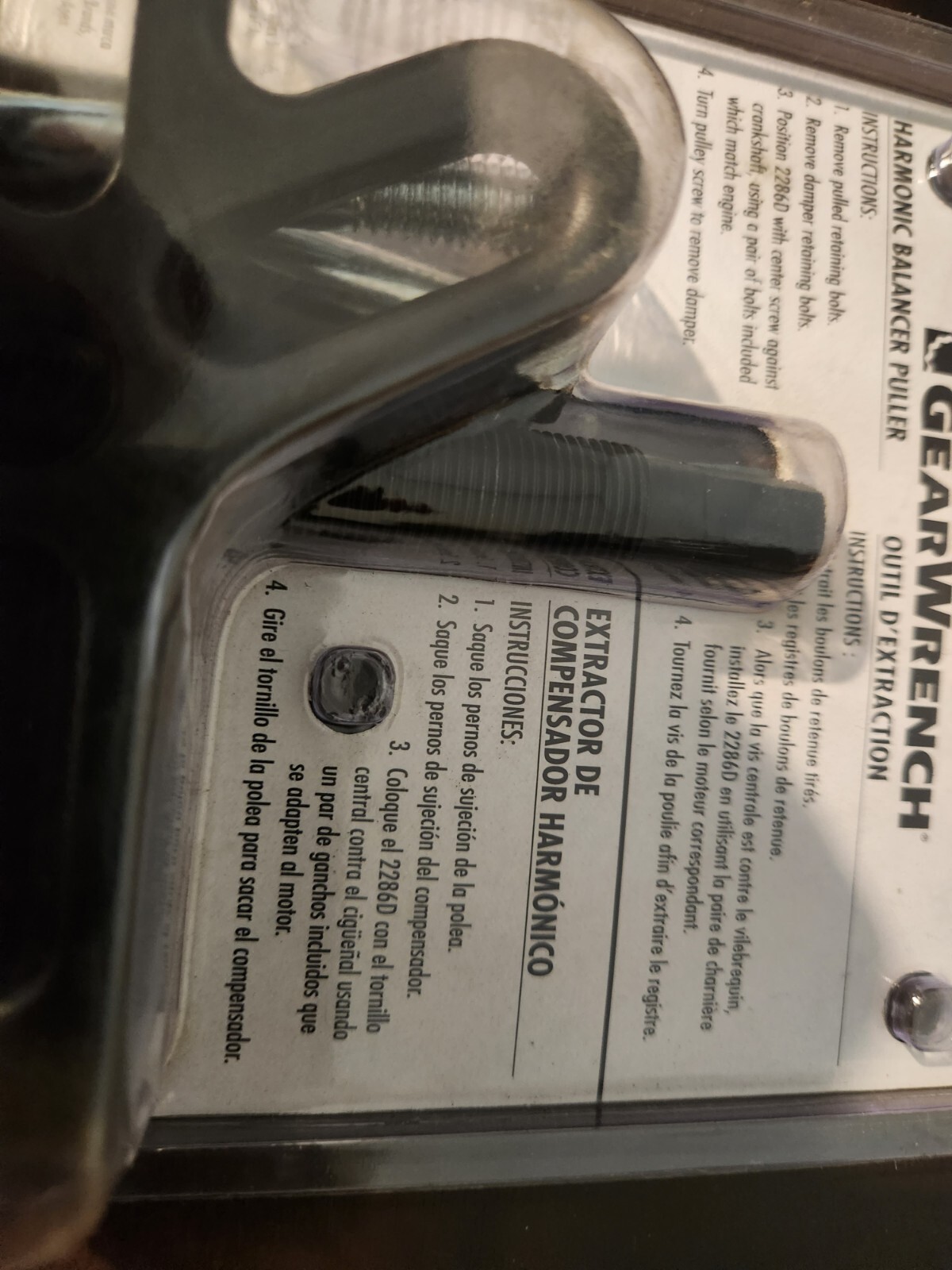 GEARWRENCH 2286D Harmonic Balancer Puller