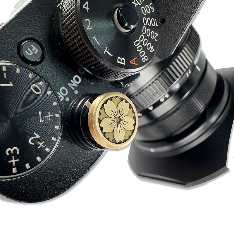 Camera Retro Shutter Button Upscale and Delicate brass material Shutter Release