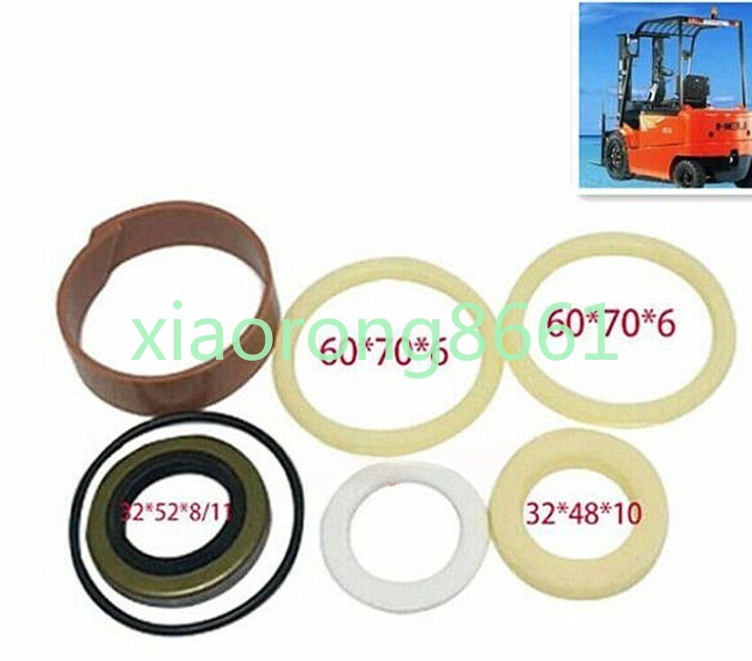 1Set For HELI 3T Forklift Tilt Front Arm Cylinder Seal Ring Repair Kit 32*48*10