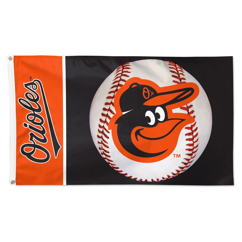 Baltimore Baseball Team Memorable Ball Flag 3x5 ft Orioles Souvenir Banner