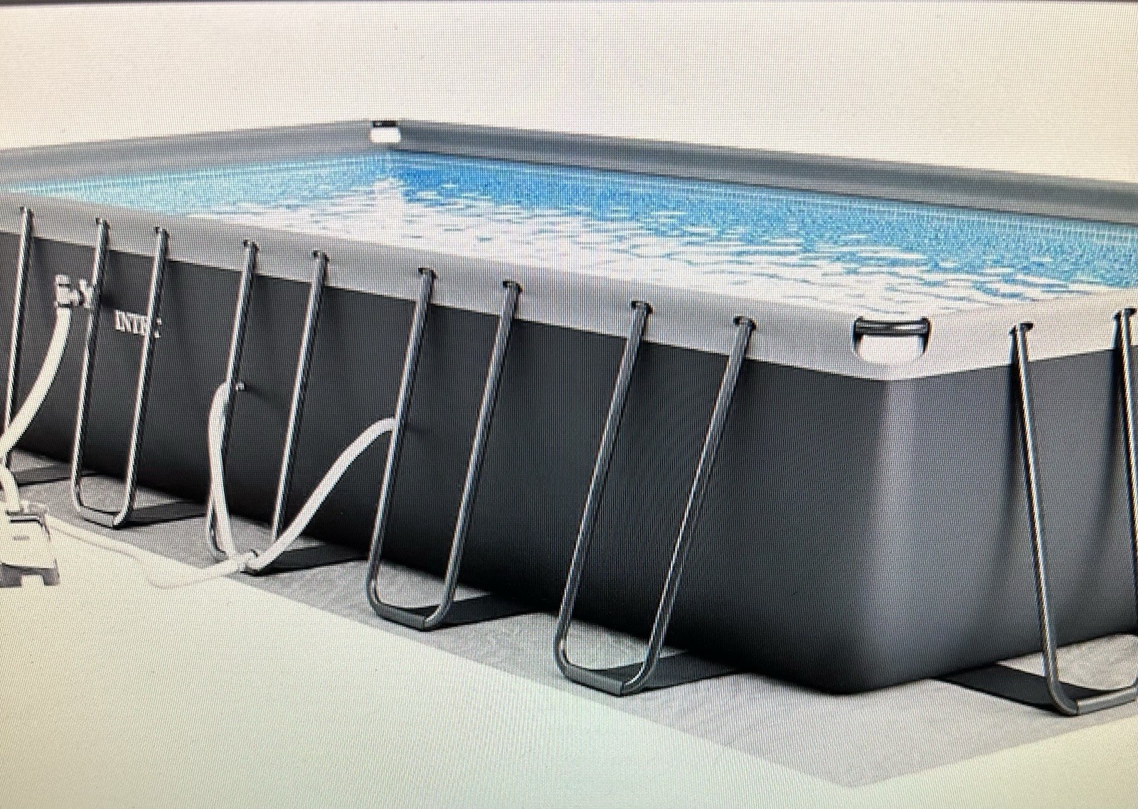 Intex Rectangular Ultra XTR Frame Pool U-Shaped Side Support 10937A