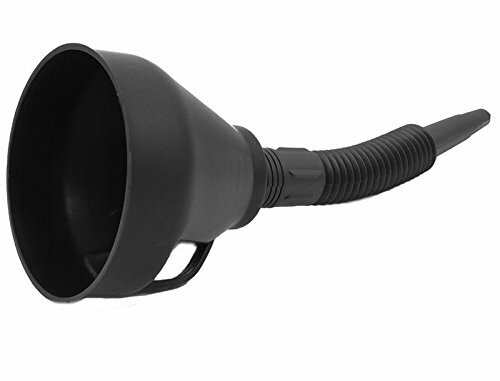Water Oil Funnel for Automotive with Hose Wide Mouth Flexible Long Flexible