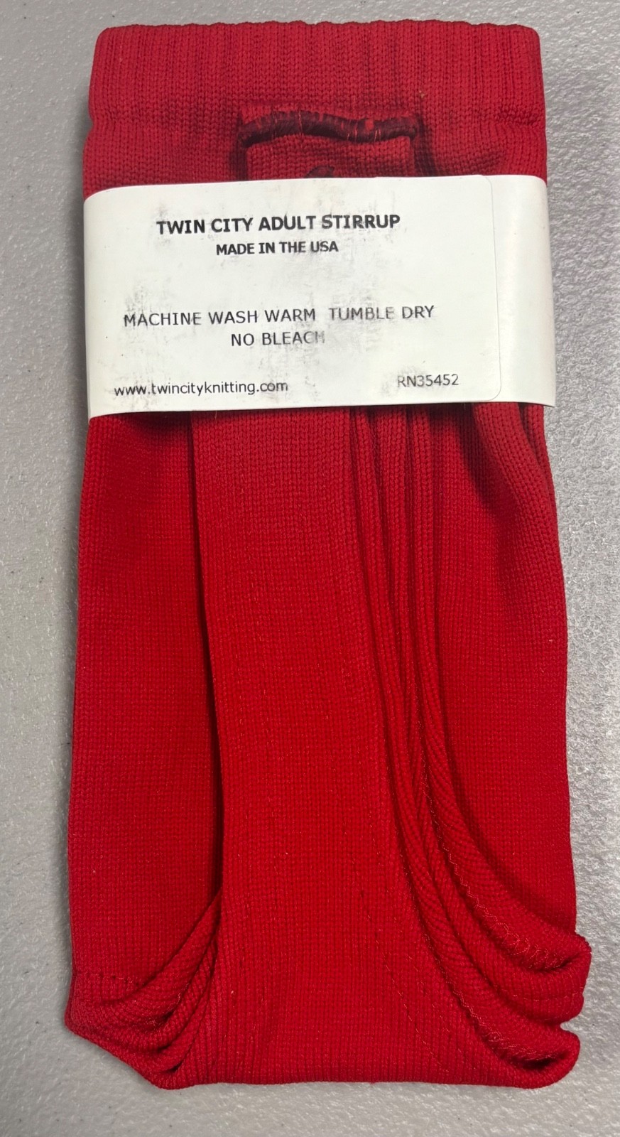 New Set Of 3 Pair Of Twin City(TCK) PRO Stirrups, Red, Adult Large, Model 700,