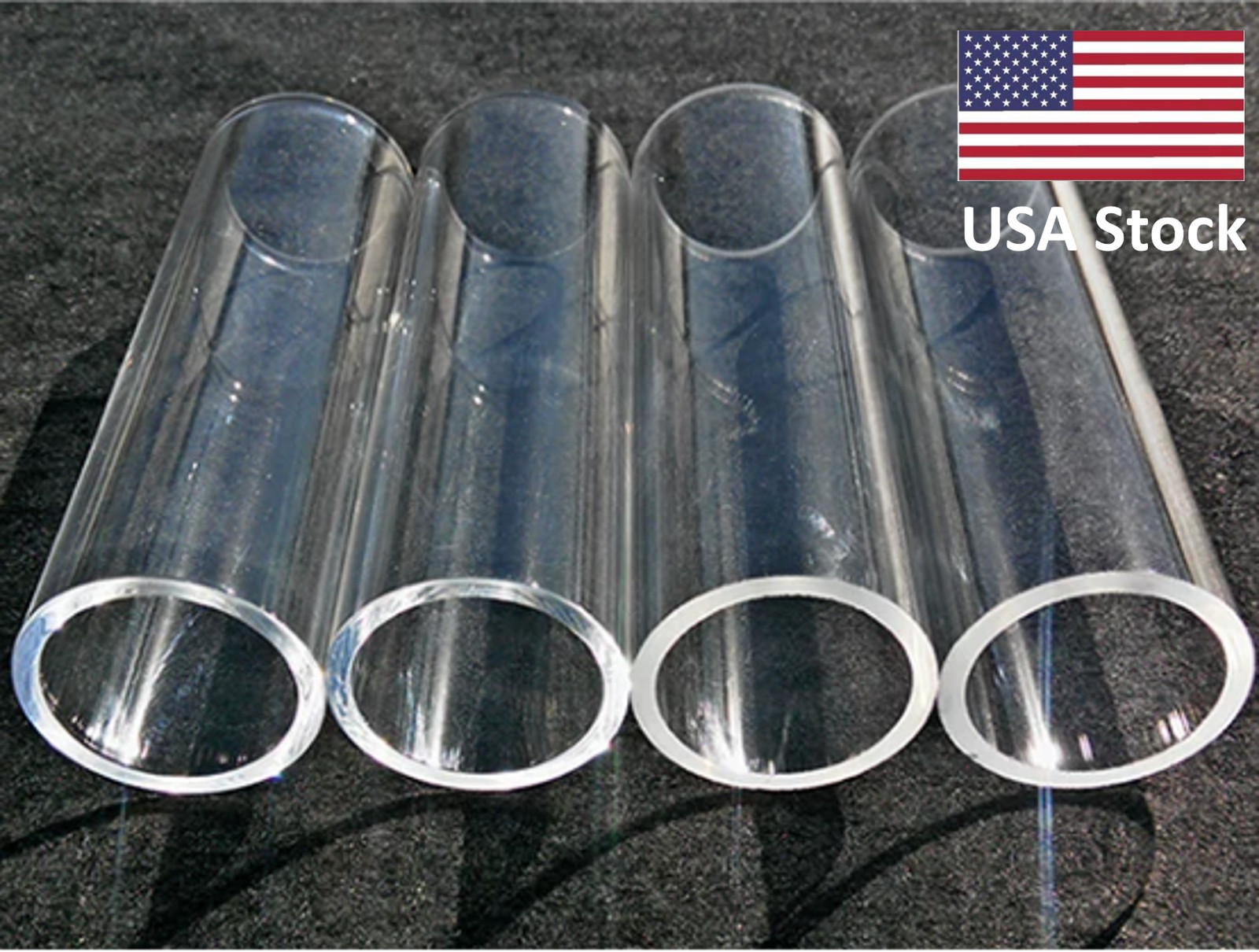 Quartz Tube for Tube Furnaces 25mm 30mm 50mm OD
