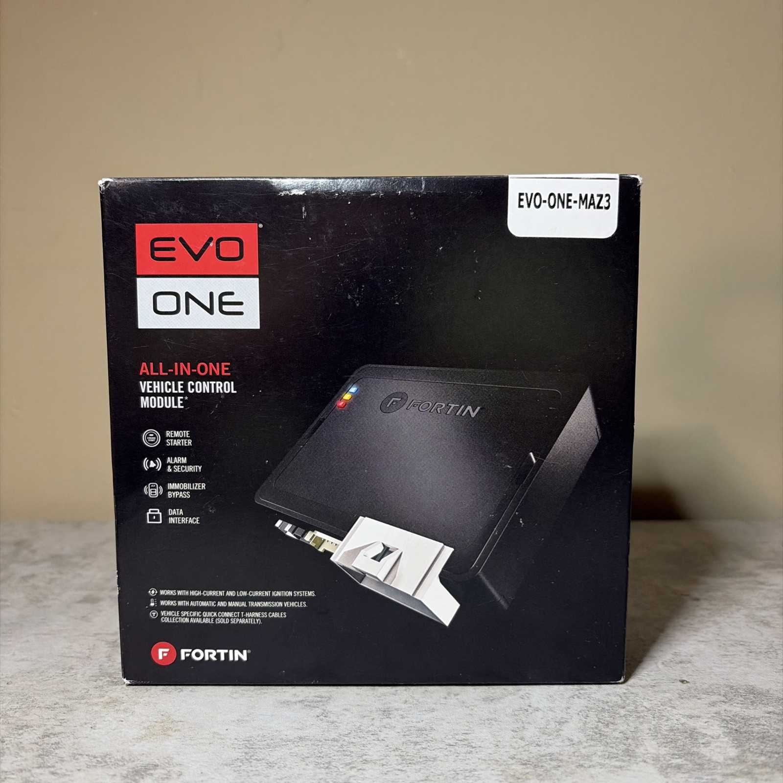 NEW Fortin EVO-ONE-MAZ3 Digital Remote Start System, Select 2013+ Mazda Vehicles