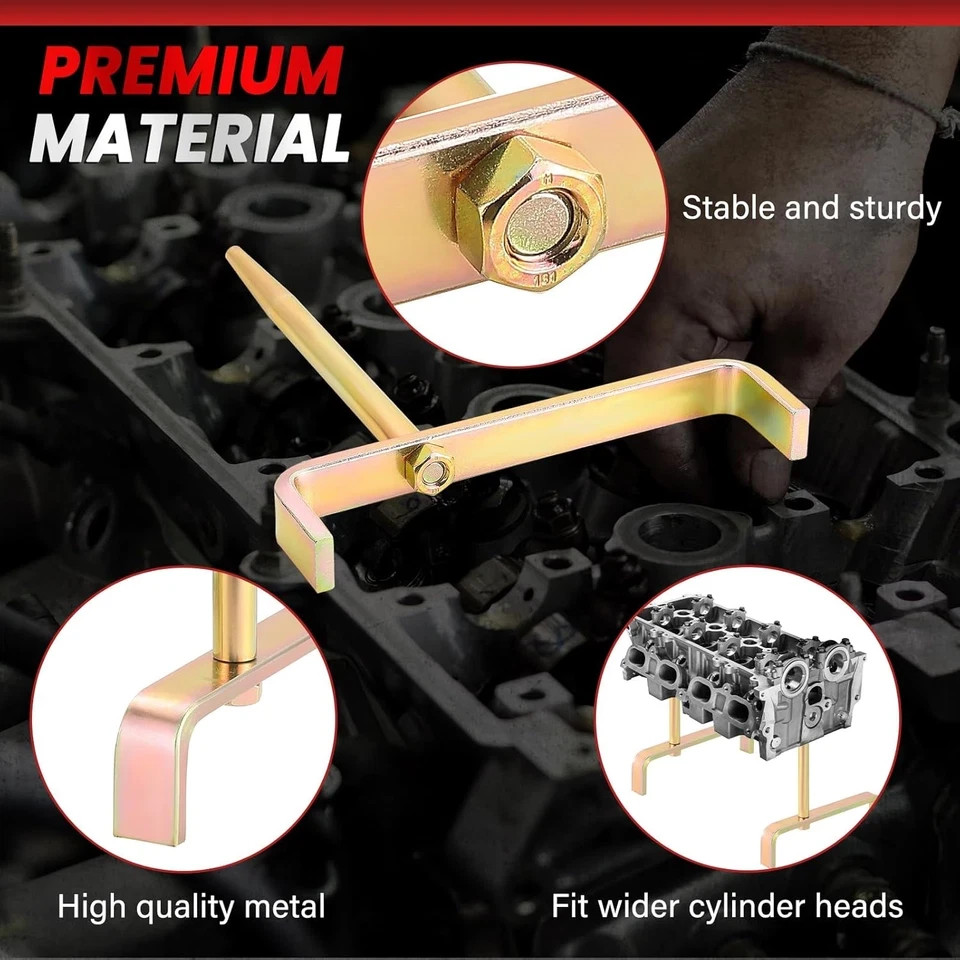 2PCS Cylinder Head Stand Holder Tool Automobile Engine Cylinder Head Bracket