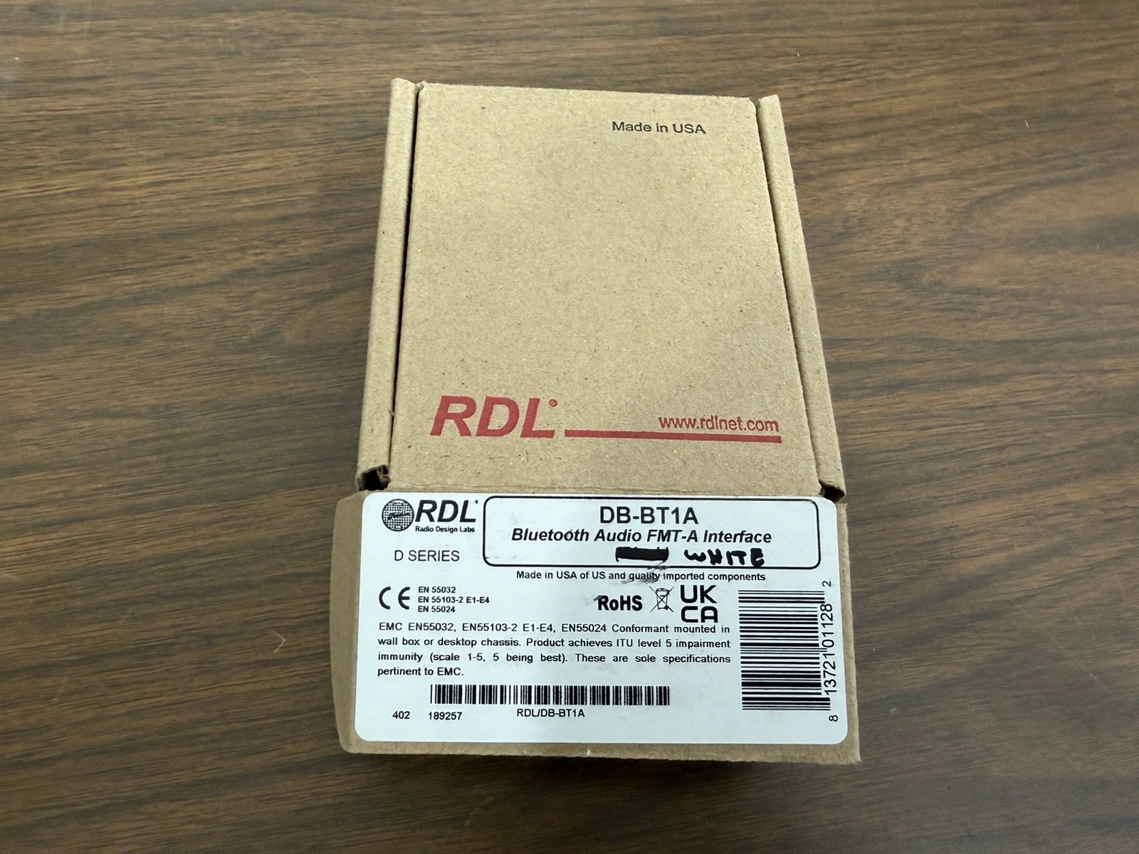 RDL D-BT1A Bluetooth Audio FMT-A Interface