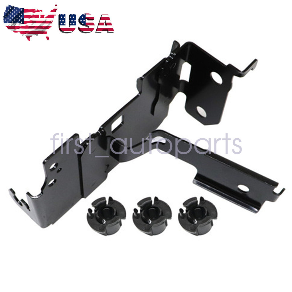 Black Radar Bracket + Mounting Clip Fits Honda Civic 2016 2017 2018
