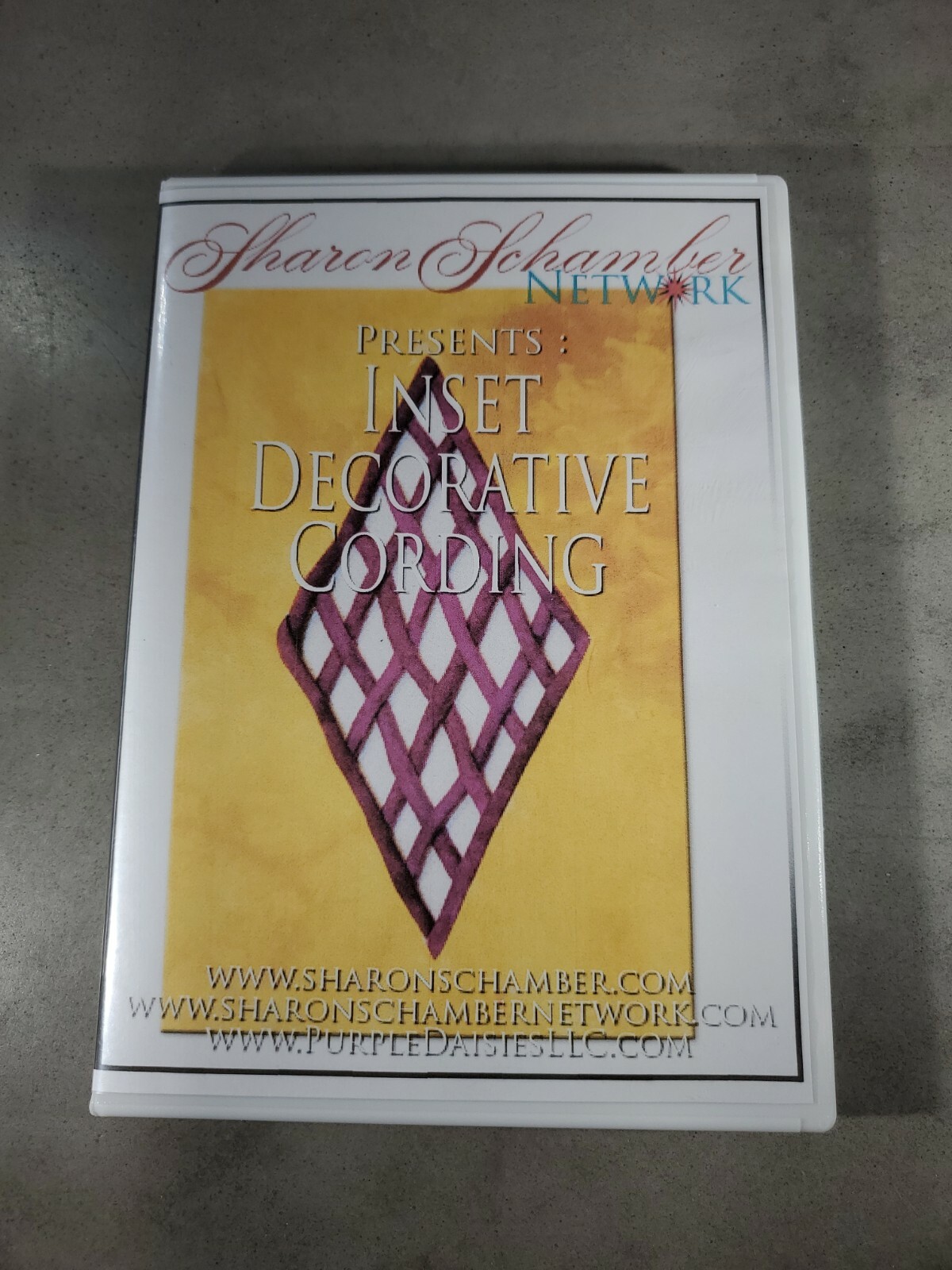 Sharon Schamber DVD - Inset Decorative Cording