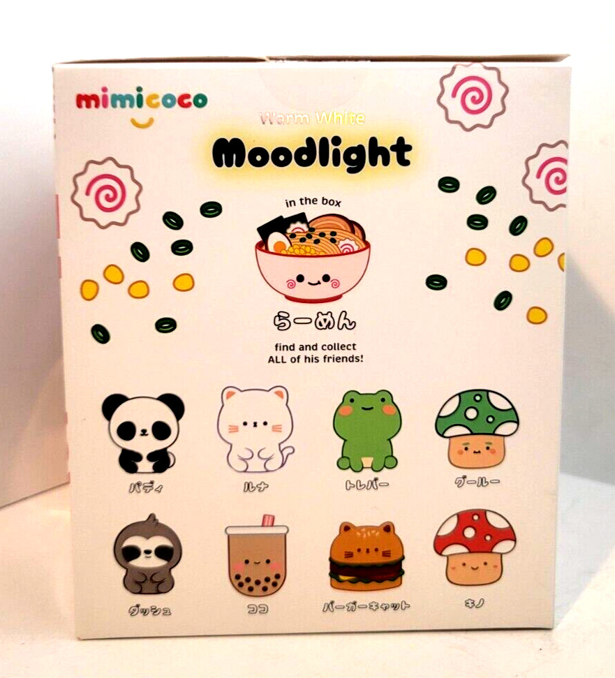 Mimicoco Warm White Ramen Moodlight Works Wirelessly New Open Box Fast Ship