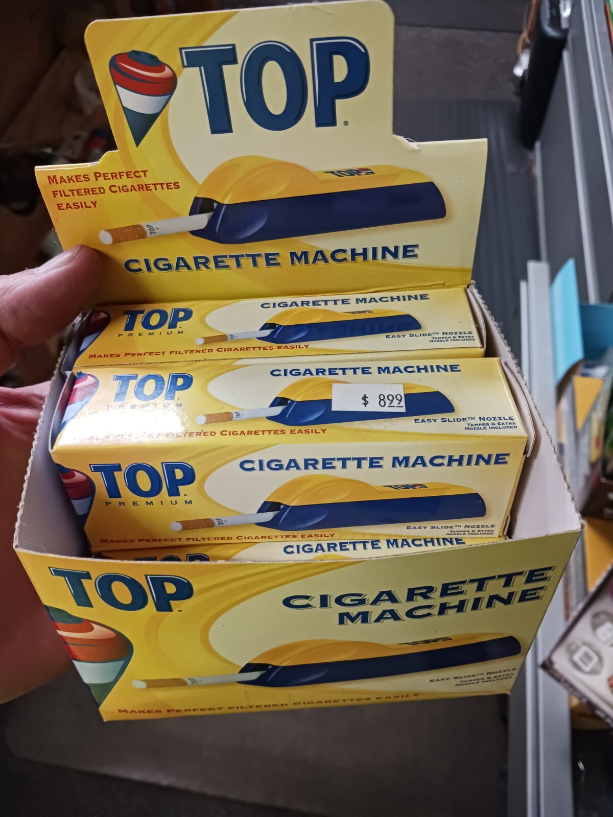 5 CT TOP KING SIZE Cigarette Maker Rolling Hand Tobacco Injector Machine