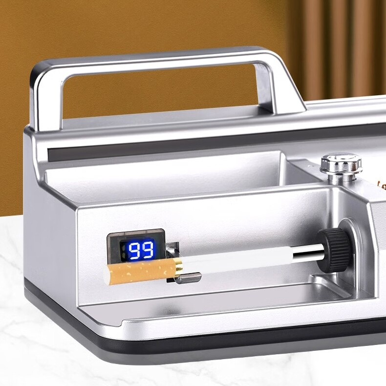 5.5/6.5/8mm Automatic Cigarette Rolling Machine Electric Tobacco Injector Maker