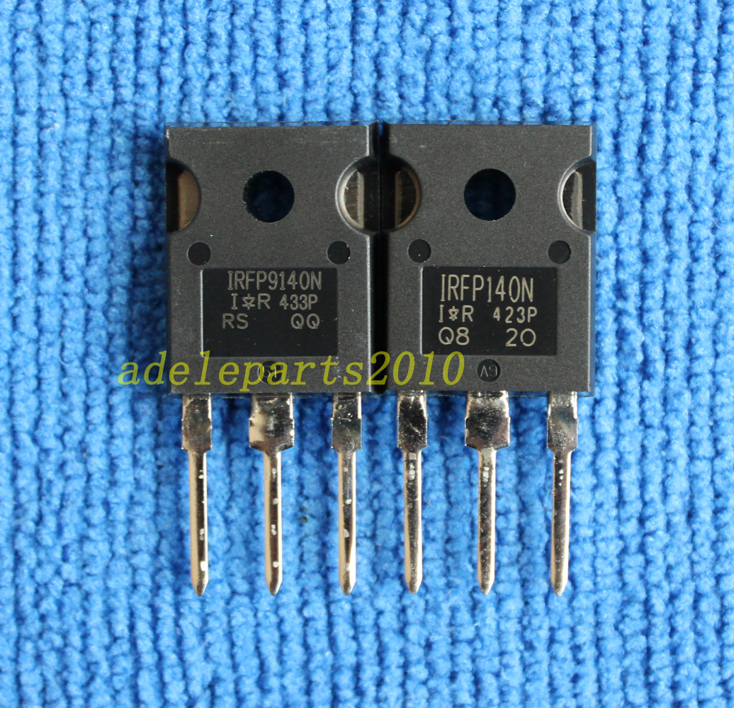 1pair IRFP9140N/IRFP140N IRFP9140/IRFP140 POWER N- Mosfet TO-247 Transistor