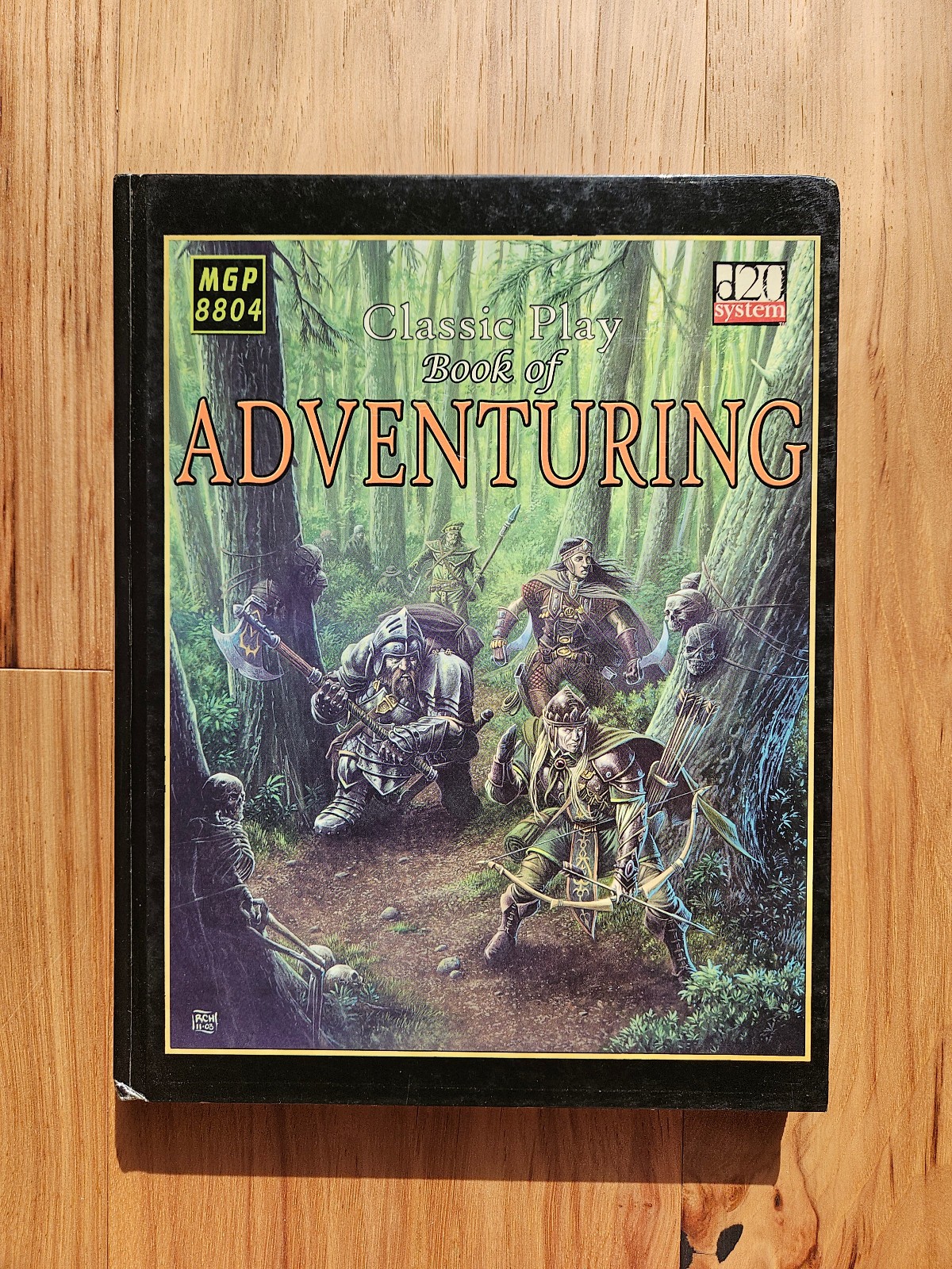 Classic Play Book of Adventuring (2003, Mongoose) d20 RPG OOP Hardcover AD&D 3.5