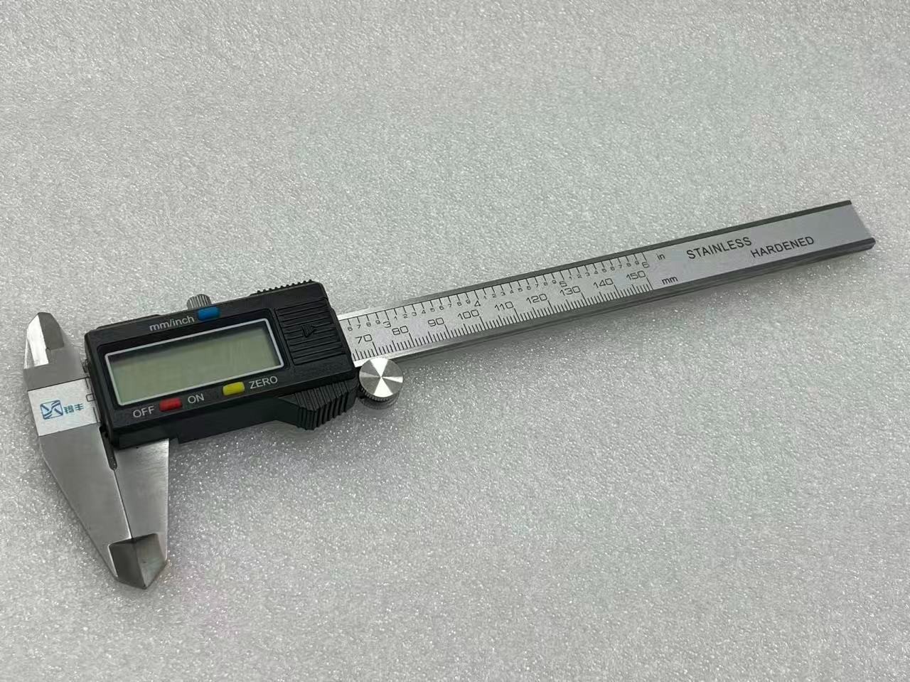 6" 150mm Stainless Steel Electronic Digital Vernier Caliper Micrometer Guage i