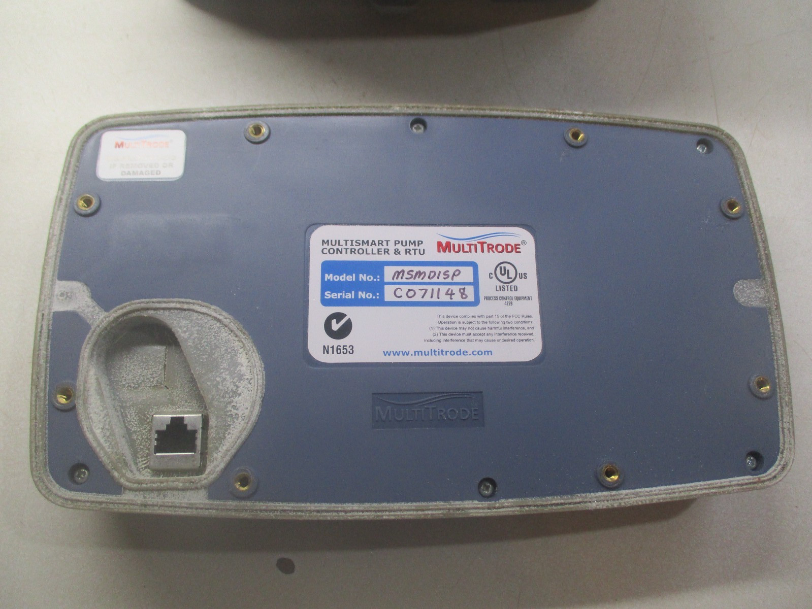 MultiTrode MultiSmart Pump Controller & RTU MSMDISP MSU3MP Parts or Repair