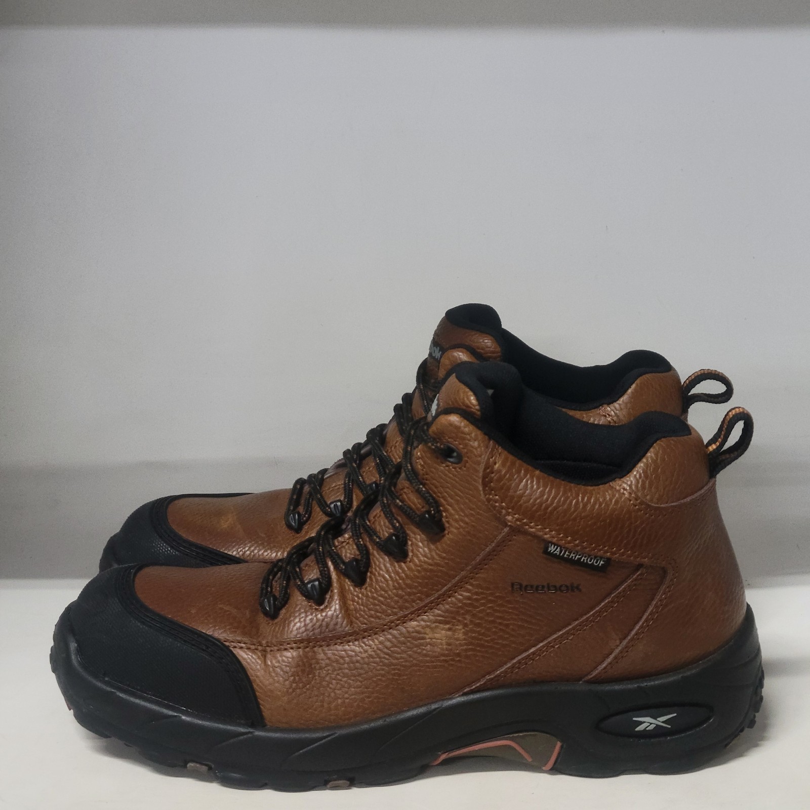Reebok Tiahawk Comp Toe Boot Brown Mens Size 12M