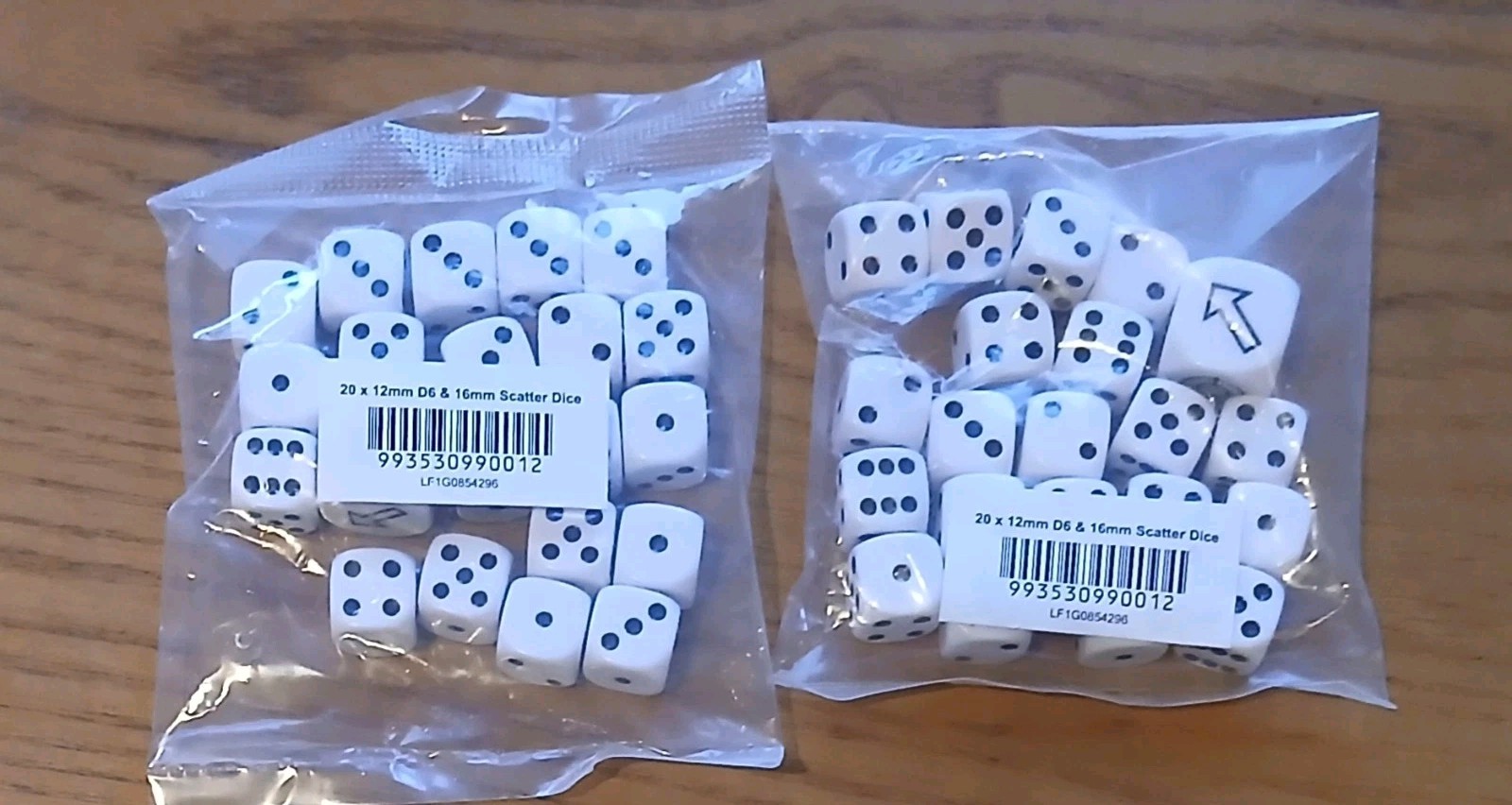 2 Dice Sets From Saturnine Horus Heresy, NEW, 40 D6+Directional
