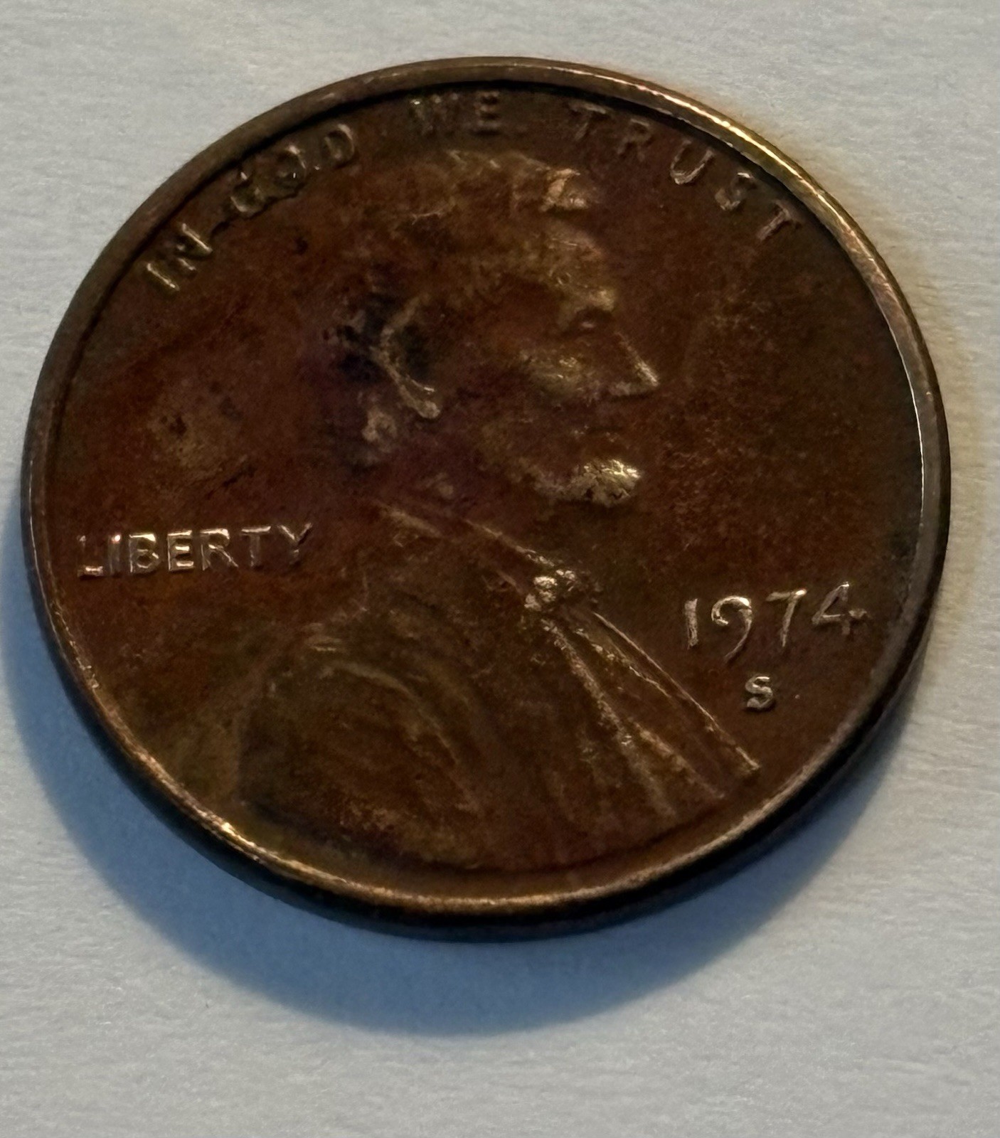 1974-S 1C RD Lincoln Cent