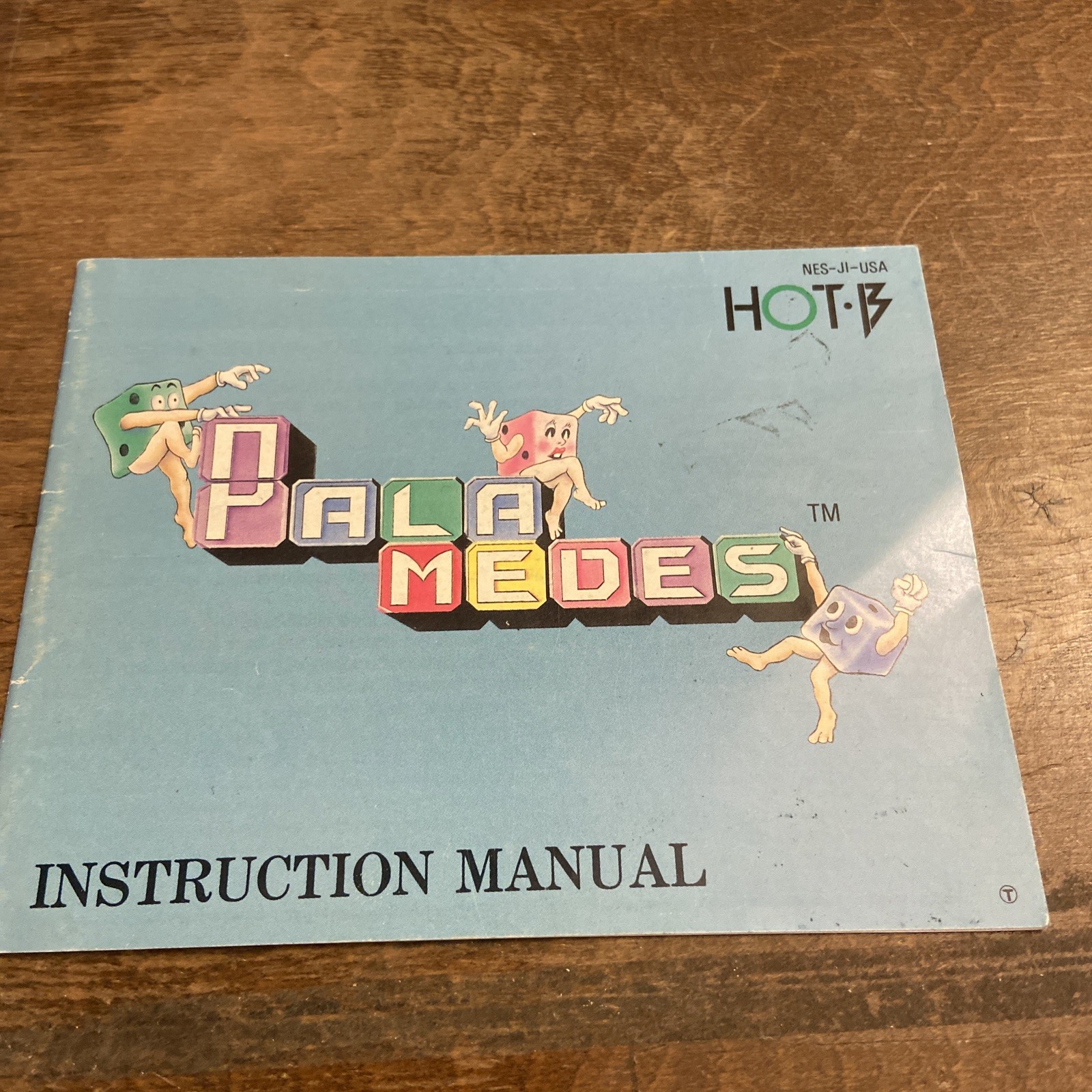 Palamedes Manual Only NES Nintendo