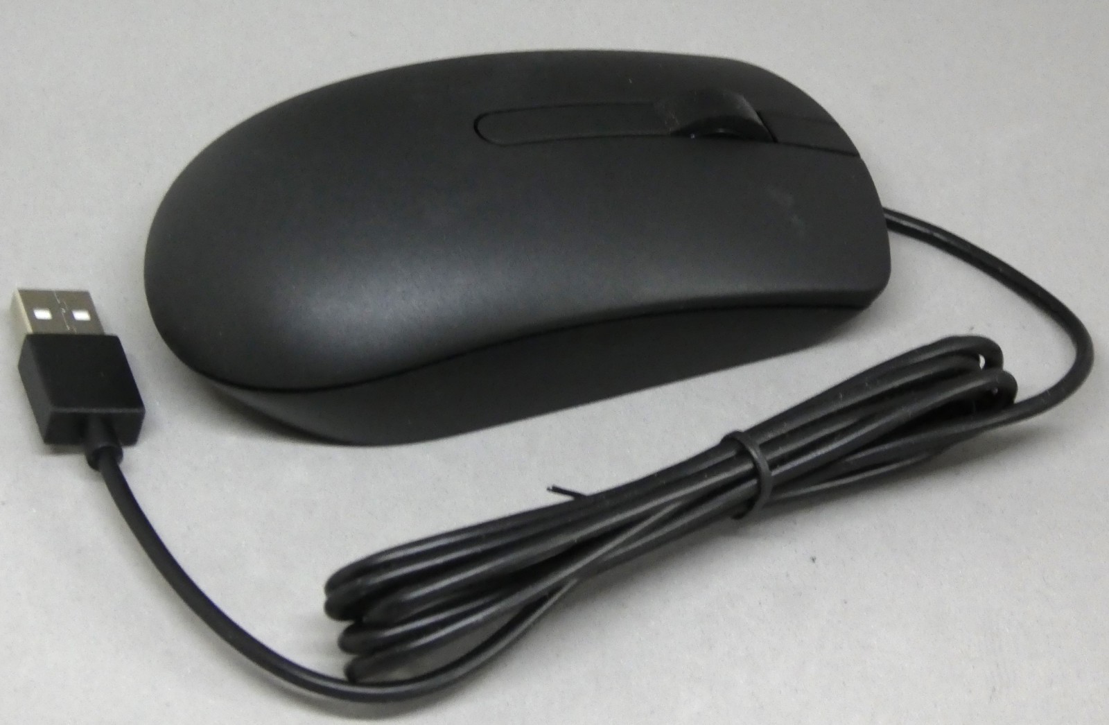 NEW Dell ORG4V6 Scroll Wheel USB 2 Button Standard Optical Mouse Black