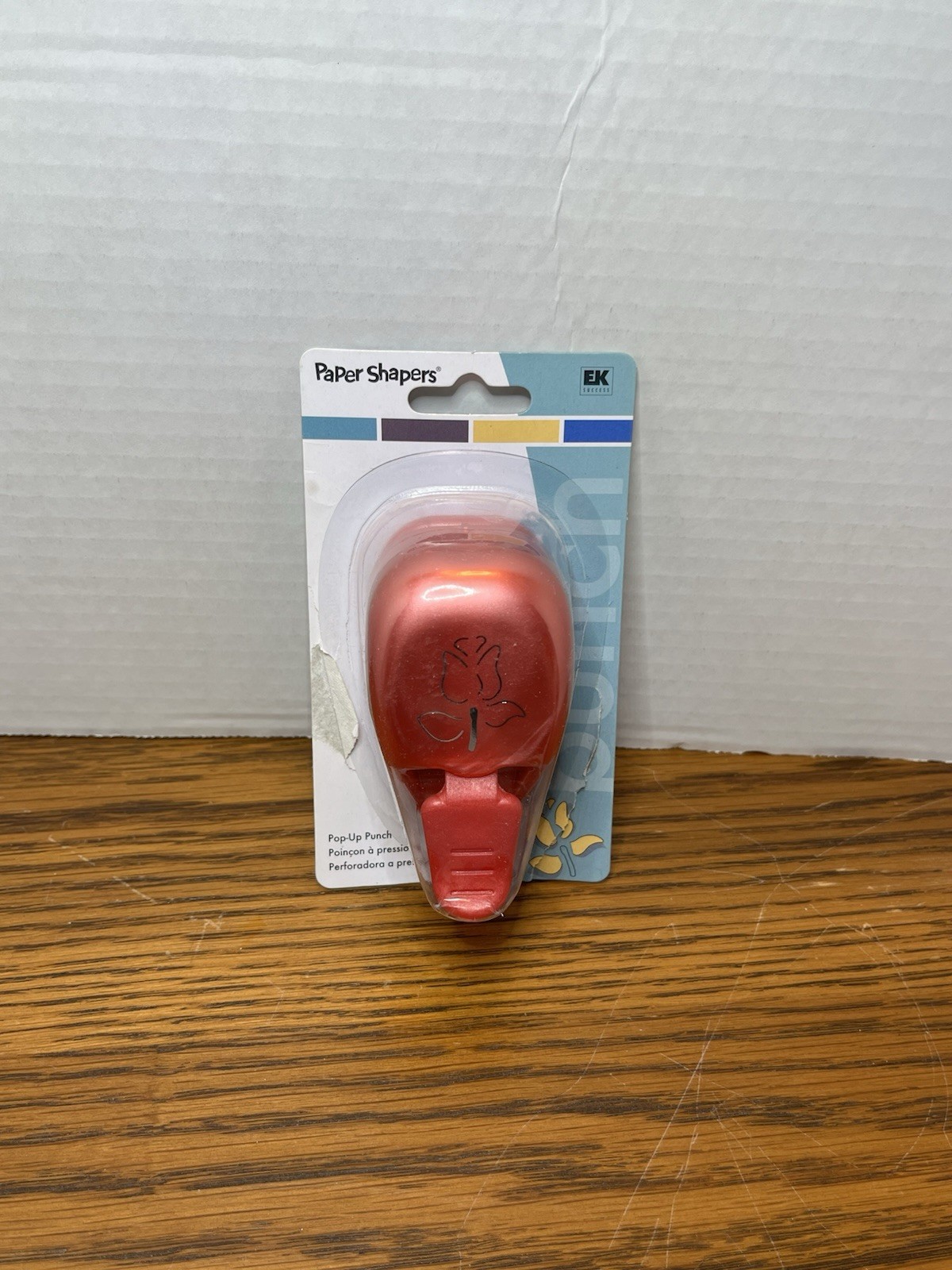 EK Success Paper Shapers Scrapbooking Rose Pop Up 3D Paper Punch Shaper New