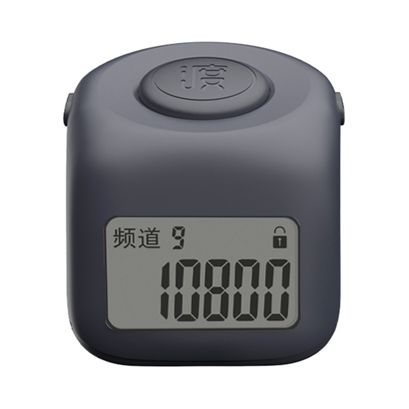 Precise SilentDigital Hand Tally Counter Durable MuteFingerRing