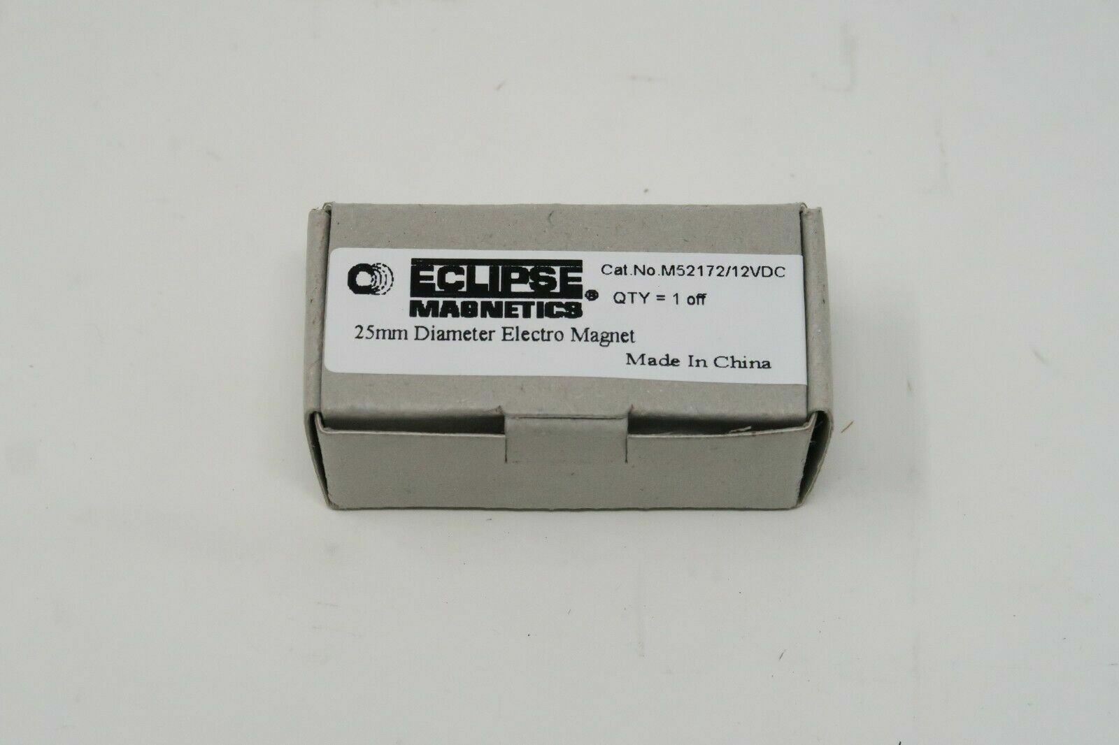 1 ECLIPSE Tools M52172/12VDC Electromagnet 25mm Diameter 12V DC Enerzise Magnet