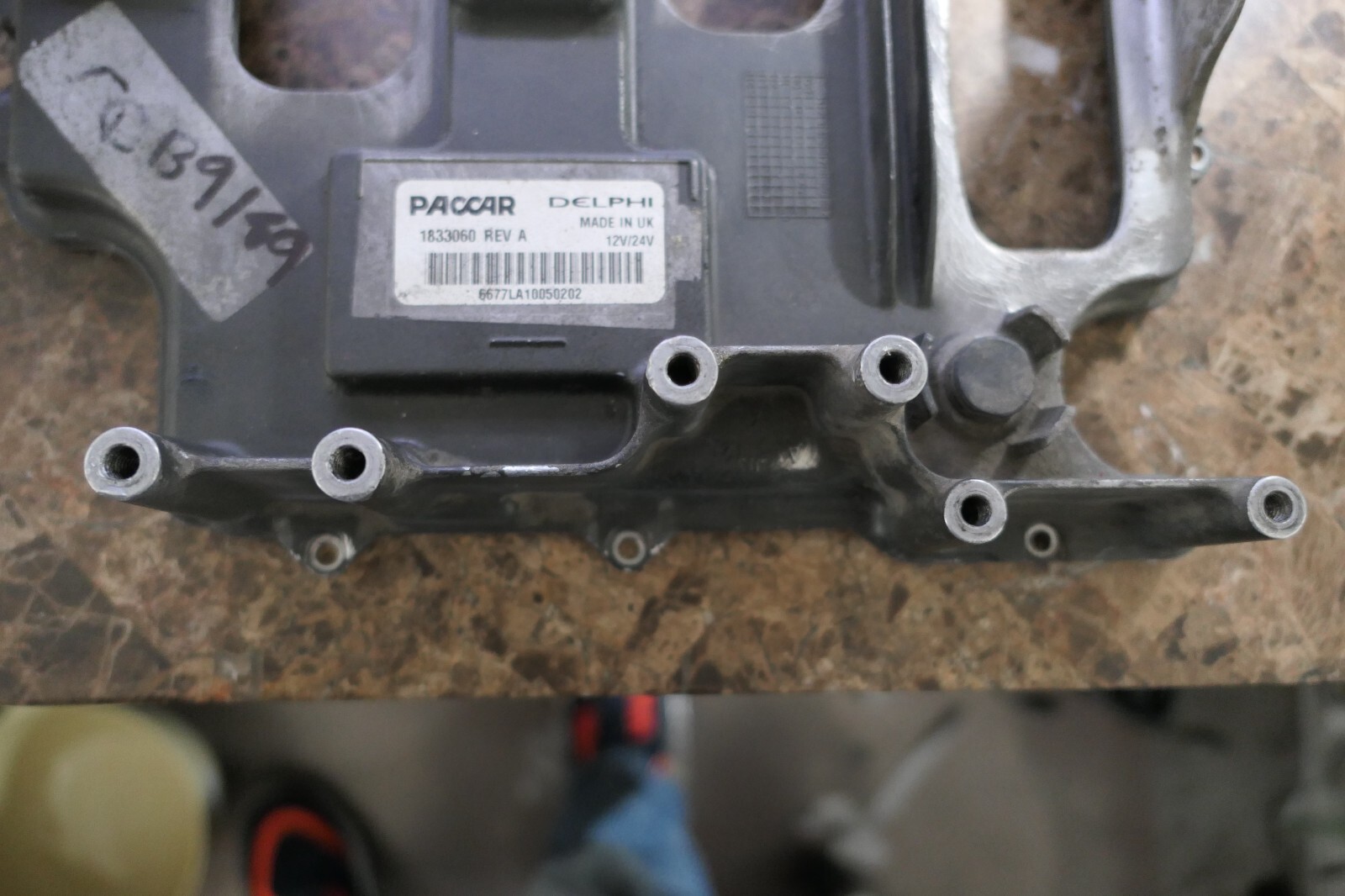 PACCAR ECM ECU Engine Computer Core 1833060 TOP PLATE ONLY AS PICTURED