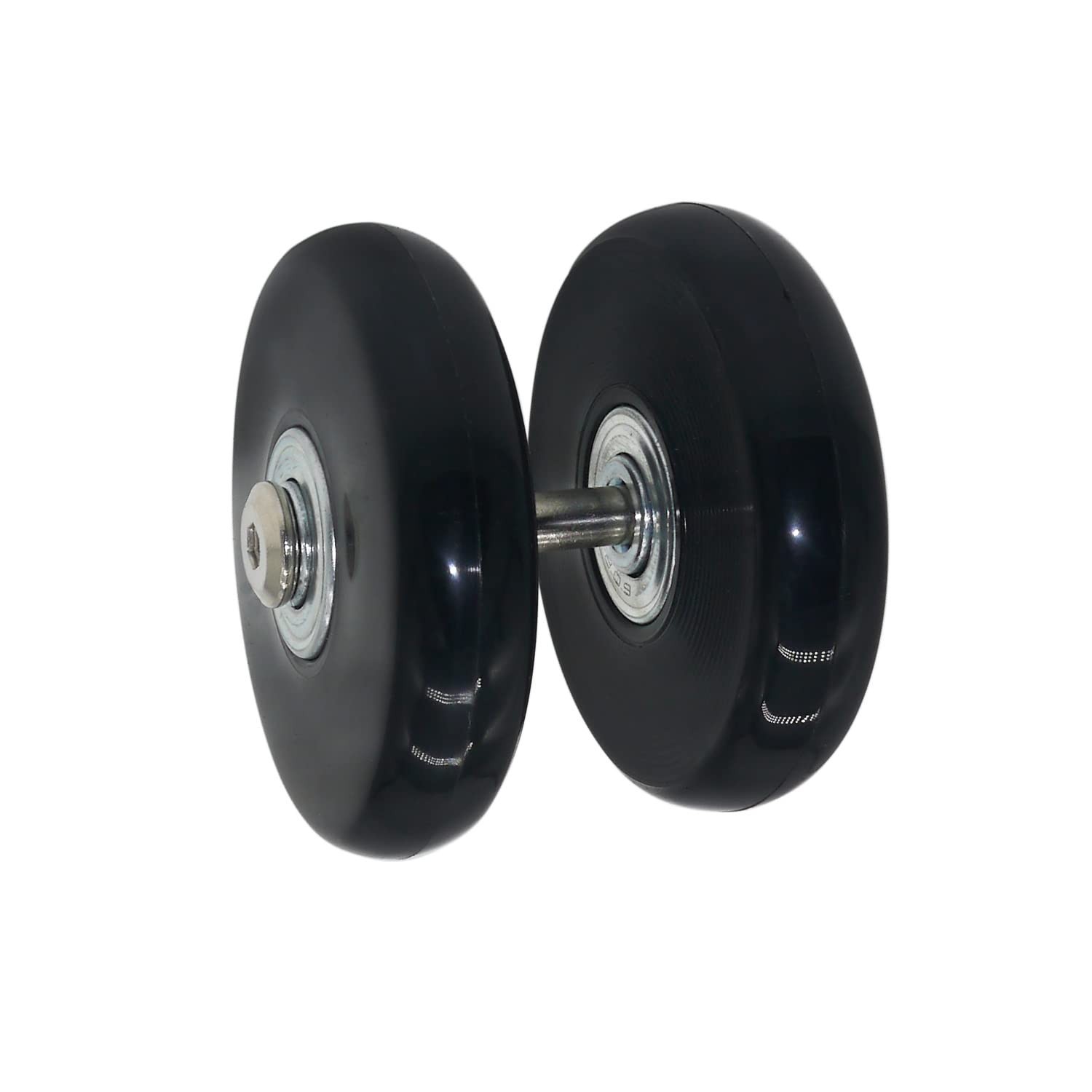 Thickness 14mm Luggage Suitcase Replacement Wheels Mute Wear-Resistant Rubber...