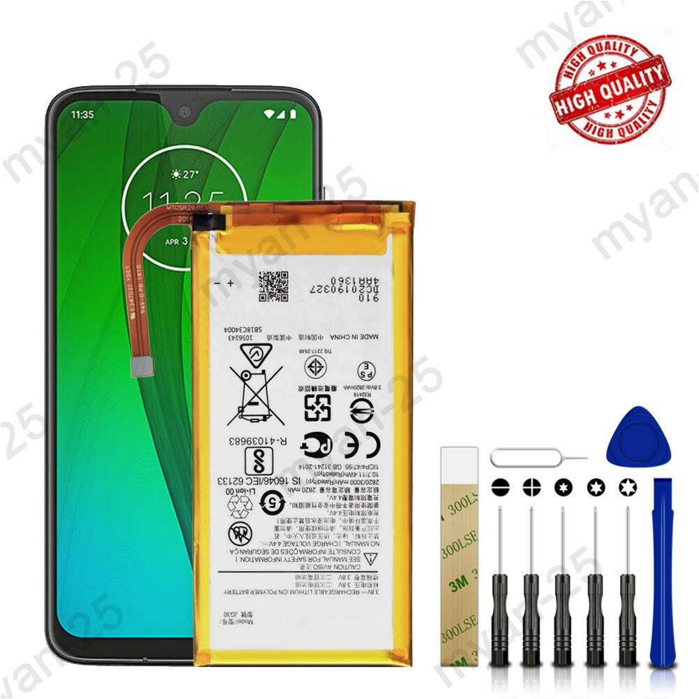 JG30 Battery Replacement ​For Motorola Moto G7 XT1962-1 Tools