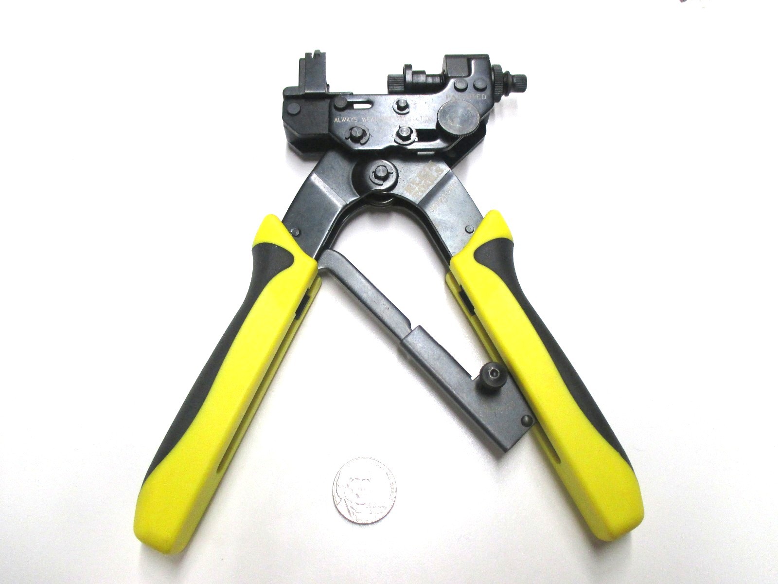 Klein Tools VDV211-007 Vertical Multi-Connector Compression Crimper
