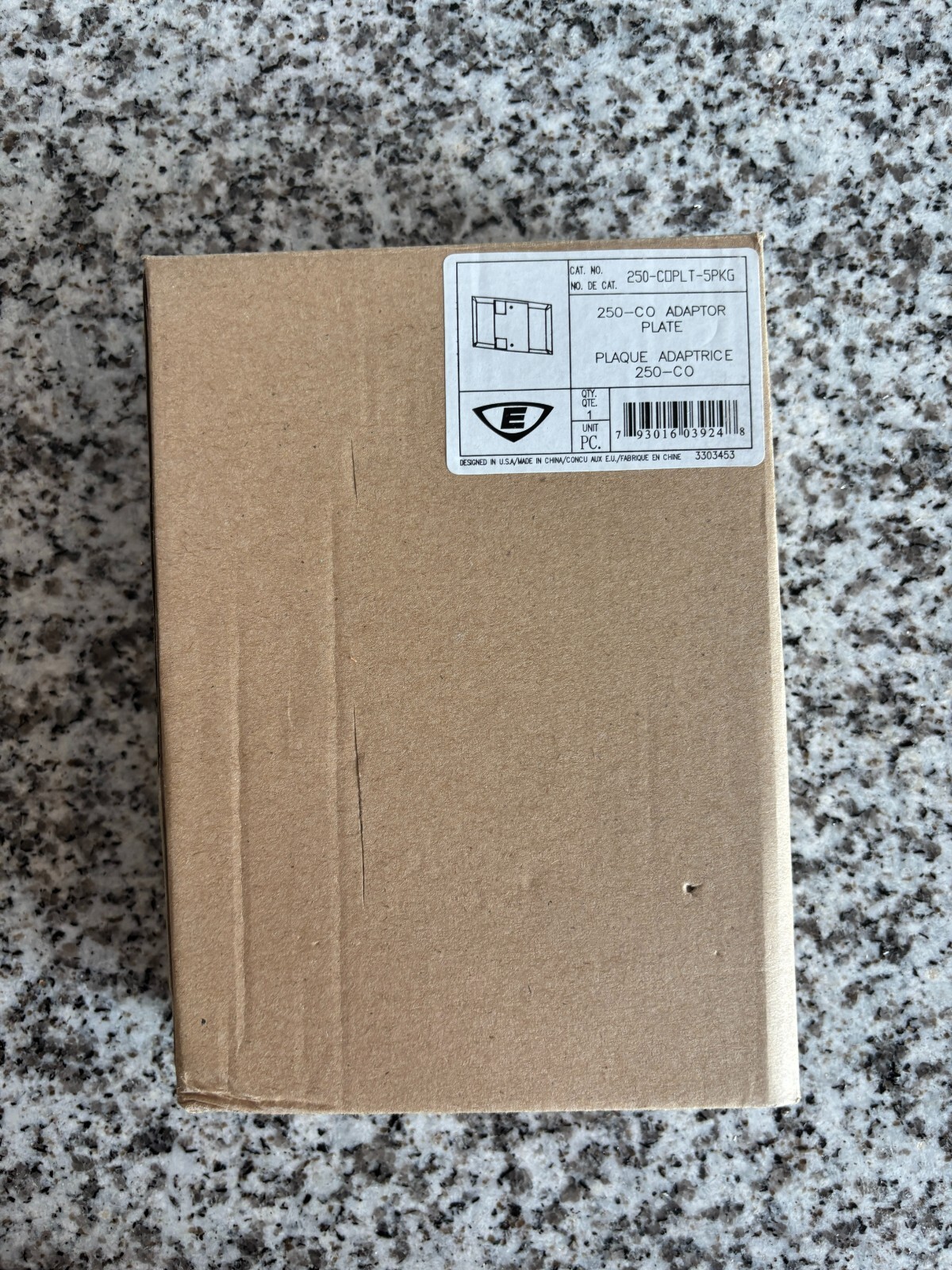 Electro Signal Lab / GE Security 250-CO-PLT Adaptor Plate (L DE)