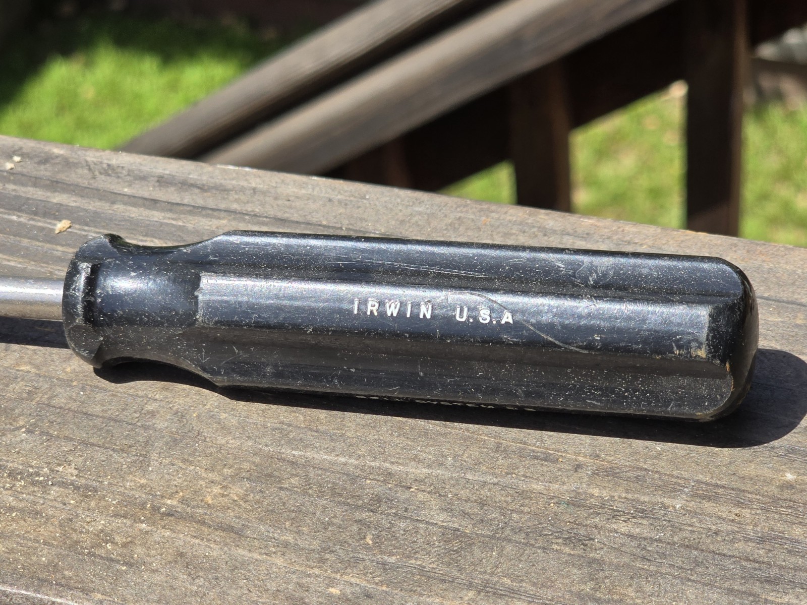 Irwin Philips #3 Screwdriver BELL SYSTEM B3 Black Handle 11" Long